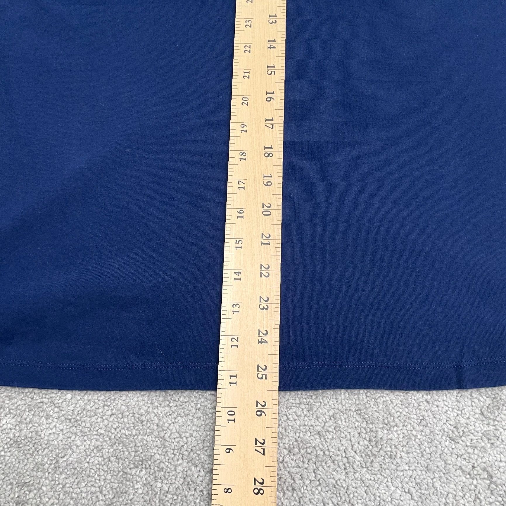 Vintage St. John's Bay Basic T-Shirt Womens 2X Blue Round Neck Cotton Essential Tee Top Shirt Womens 2X Blue Casual Short Sleeve Size XXL / US 16-18 / IT 52-54 - 6 Thumbnail