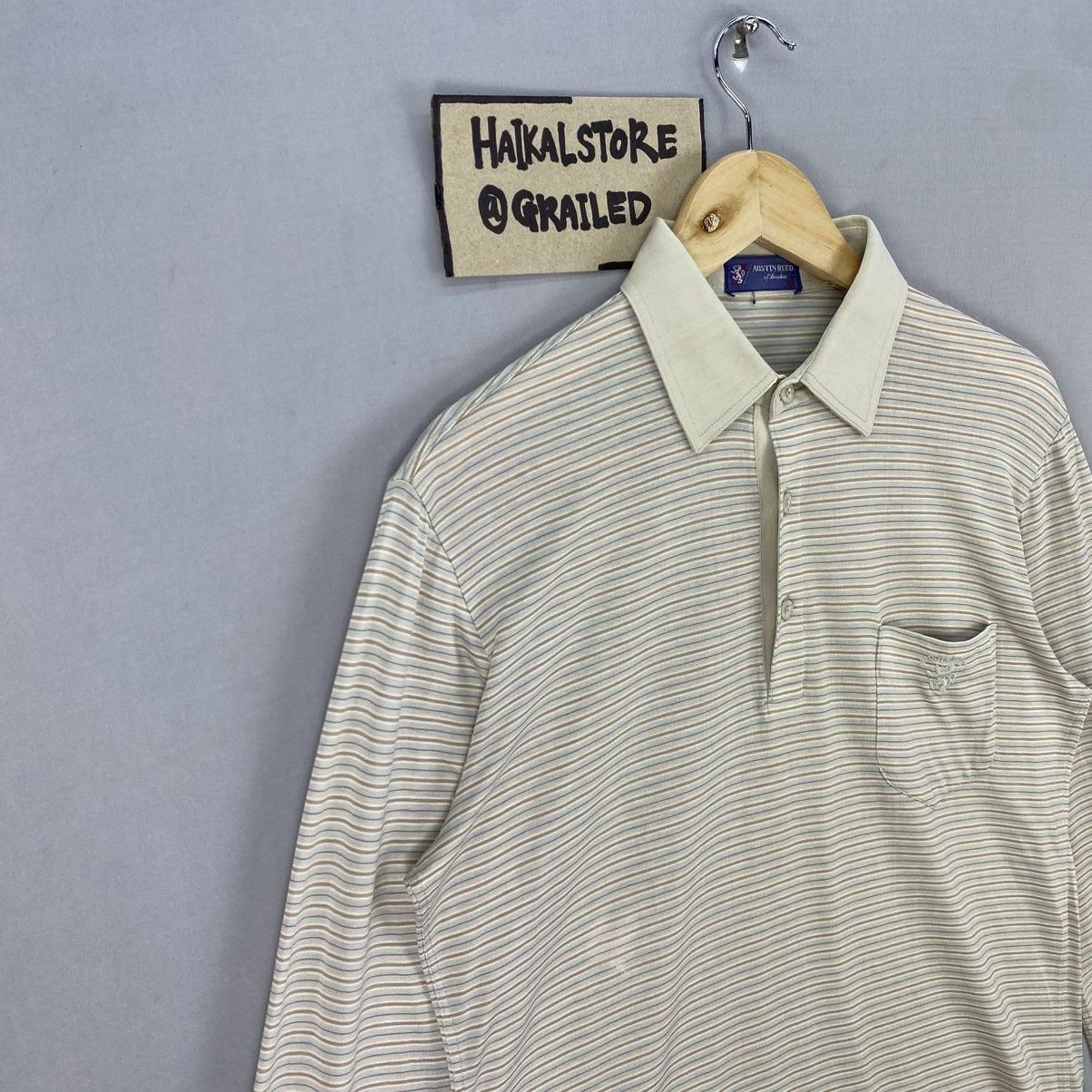 Austin Reed Vintage Austin Reed Polo TShirt Long Sleeve Stripe Casual Size US XS / EU 42 / 0 - 2 Thumbnail