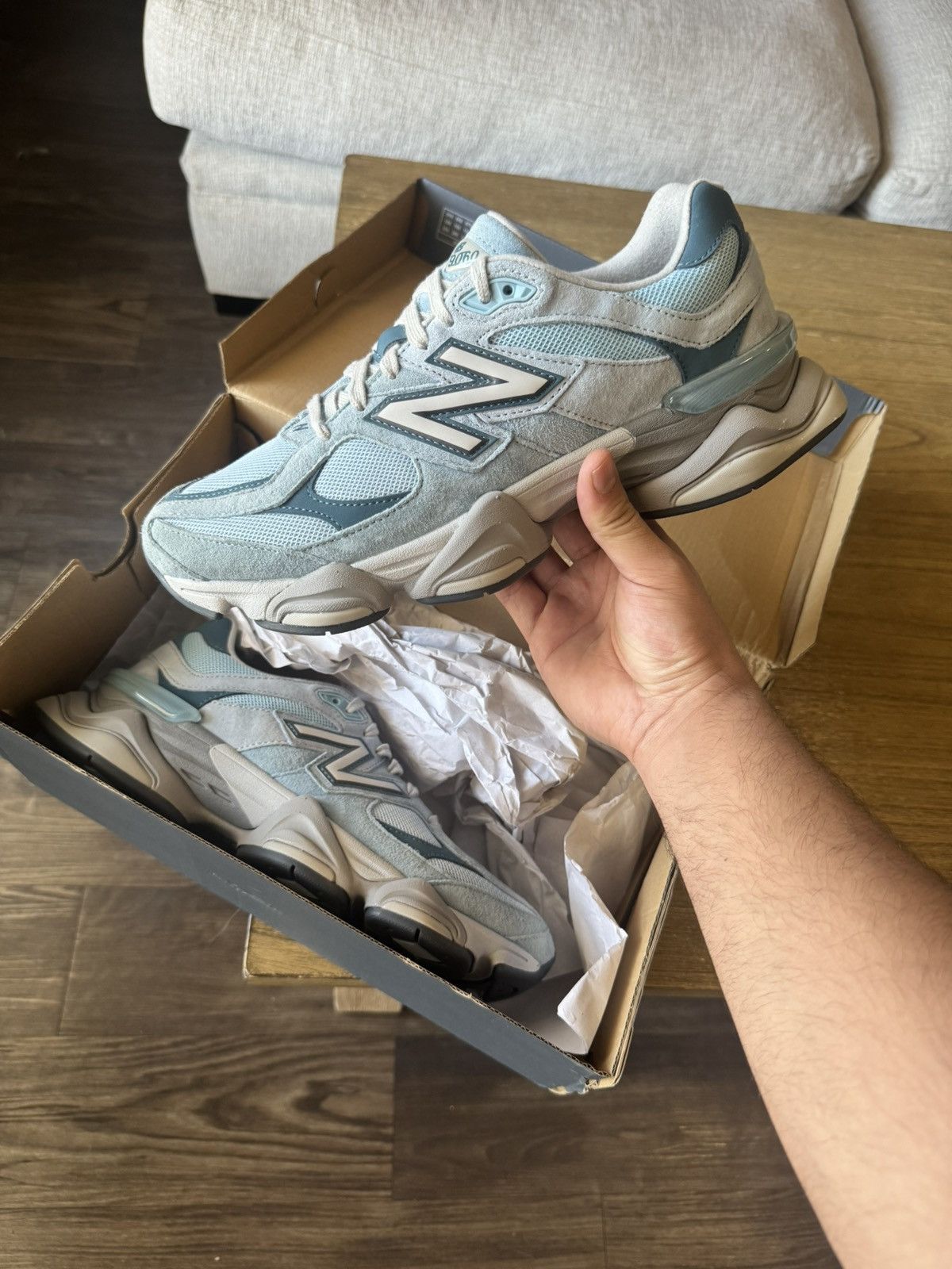 New Balance 9060 Chrome Blue 10.5