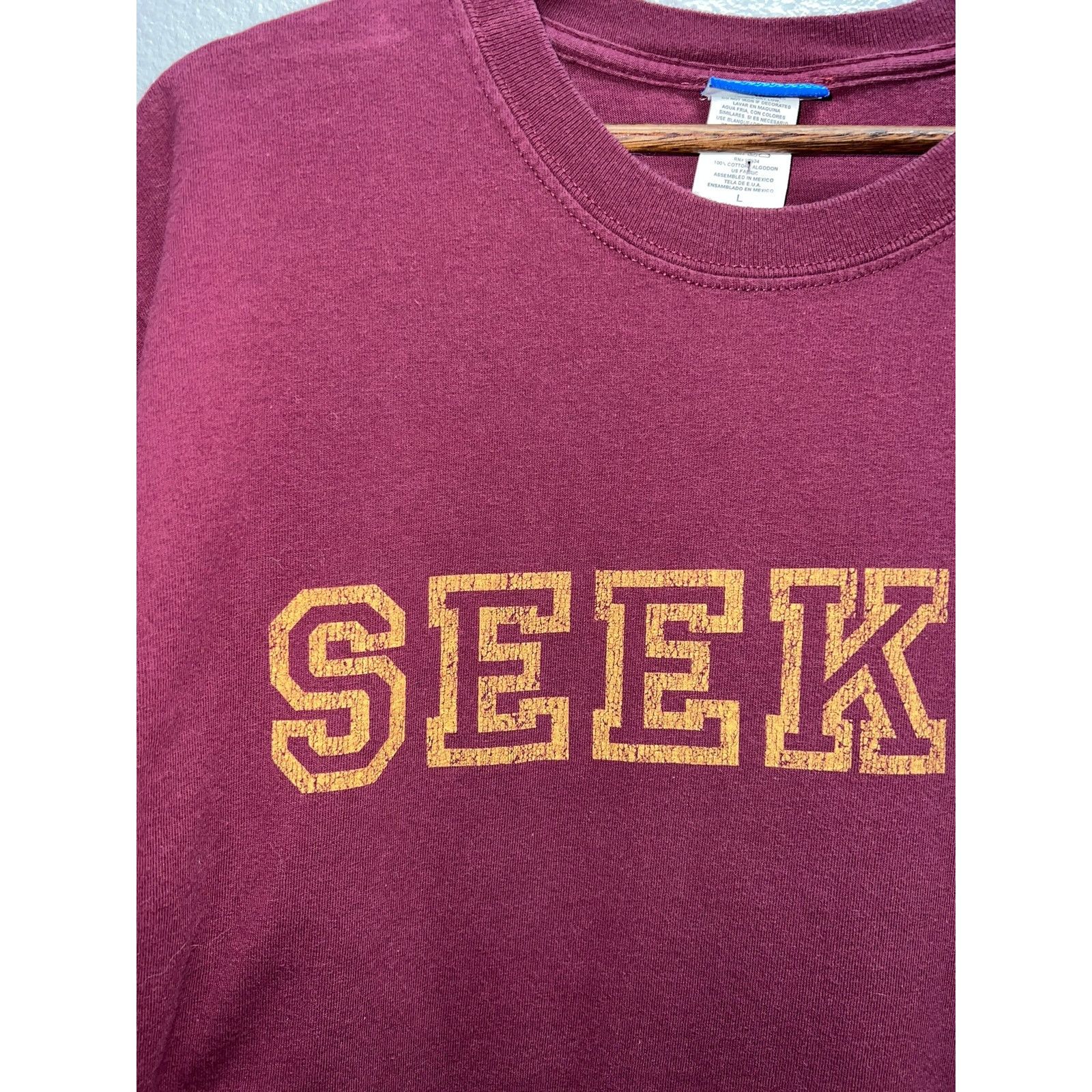 Vintage Vintage Harry Potter Shirt Seeker Movie Promo Maroon Mens L Size US L / EU 52-54 / 3 - 3 Thumbnail