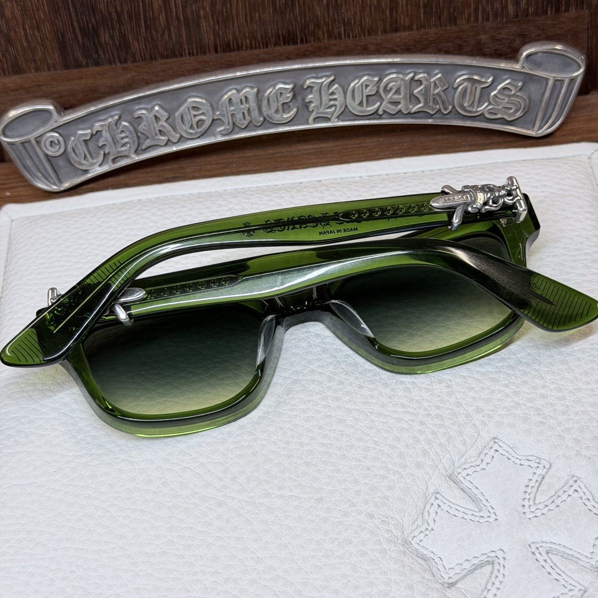 Chrome Hearts Chrome Hearts VAGILLIONAIRE II 1/1 Sunglasses Size ONE SIZE - 2 Thumbnail