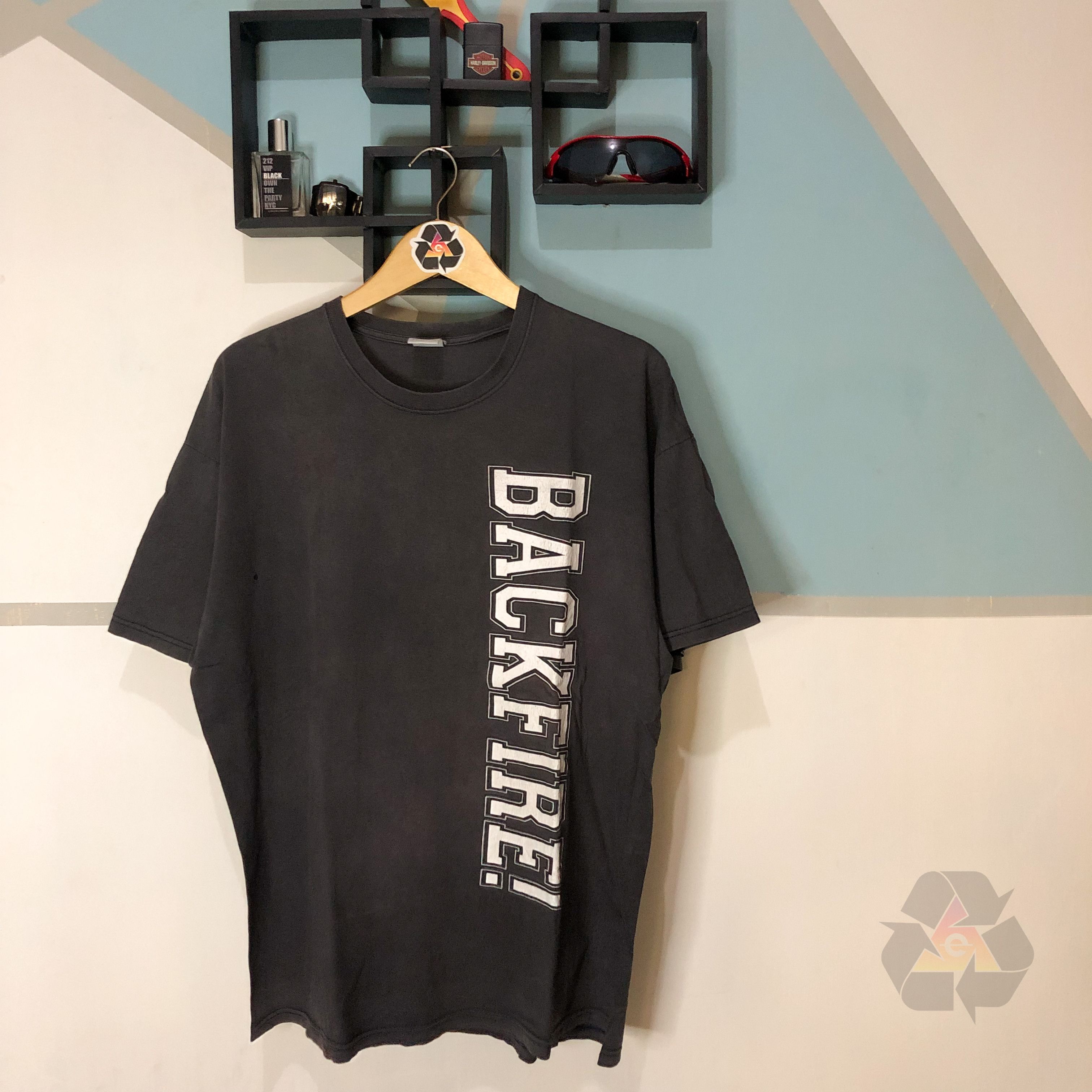 Band Tees Vintage Hardcore Band Backfire! T-shirt Size US XL / EU 56 / 4 - 2 Thumbnail