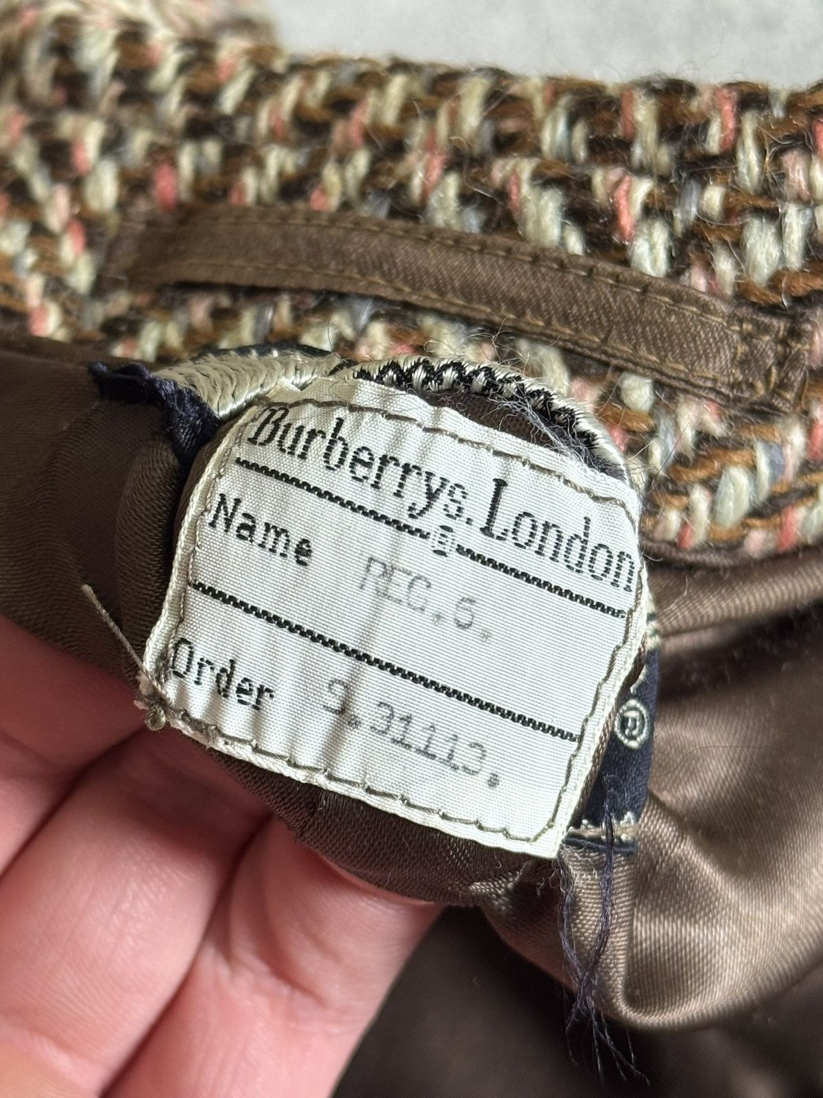 Burberry Burberry vintage retro wool long coat 🧥 jacket old money Size S / US 4 / IT 40 - 7 Thumbnail