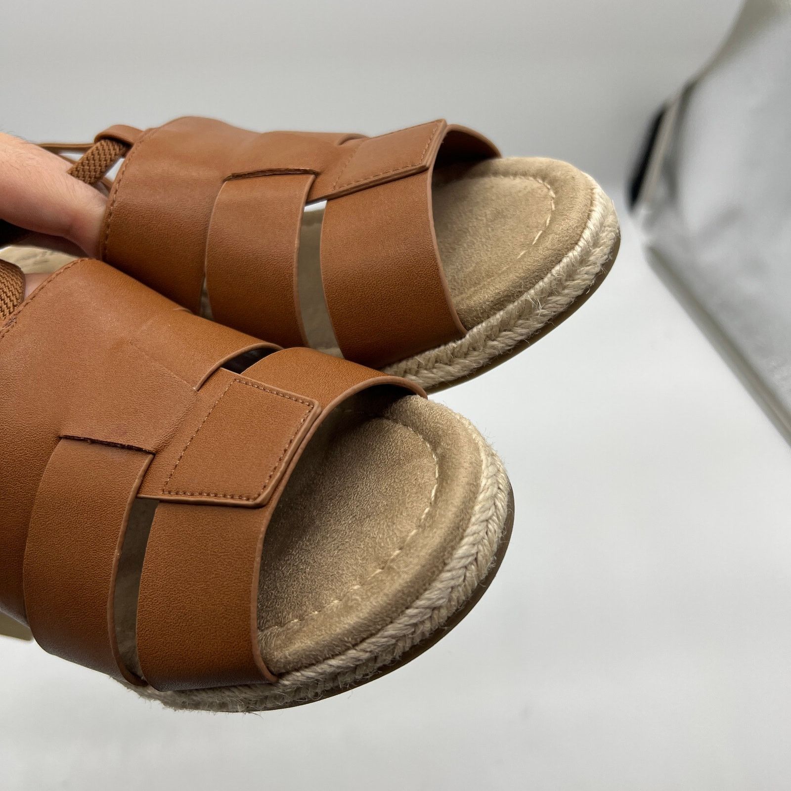 Other St. John's Bay Lexy Womens Sandals Cognac Brown Size 9.5M Size US 9.5 / IT 39.5 - 7 Thumbnail