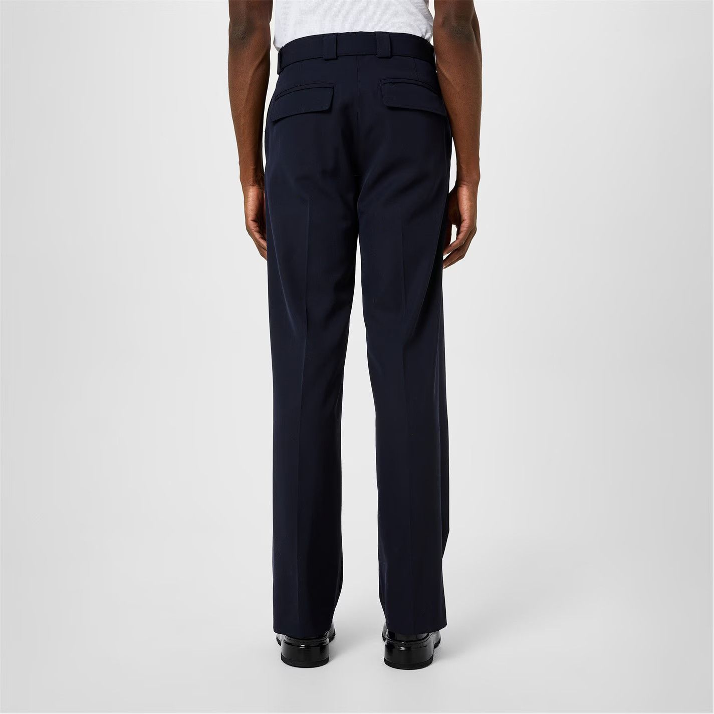 Dries Van Noten o1g2r1mq0426 Paulson Trouser in Navy Blue Size US 32 / EU 48 - 4 Thumbnail