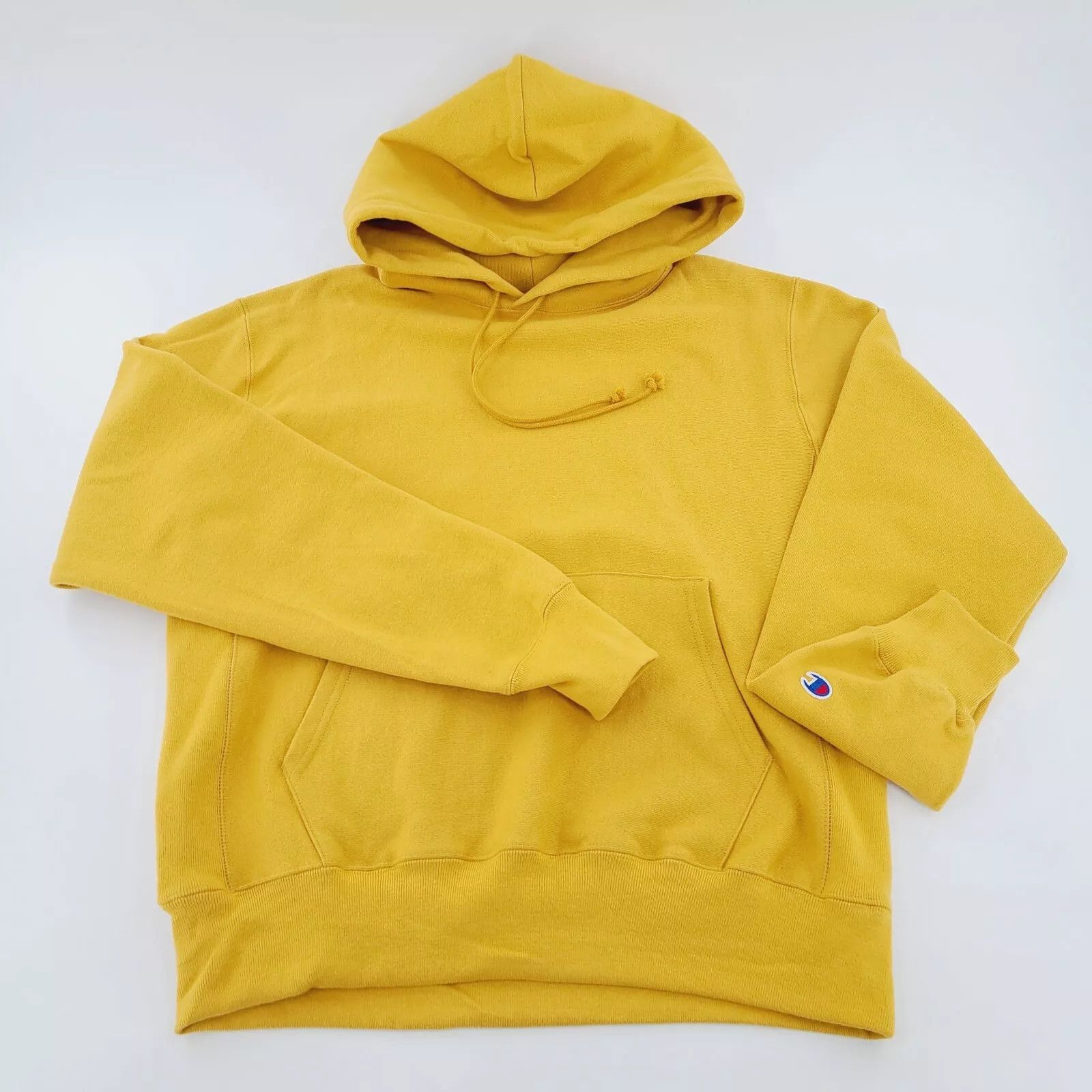 Champion Champion Reverse Weave Hoodie Medium Gold Yellow Mustard Grailed