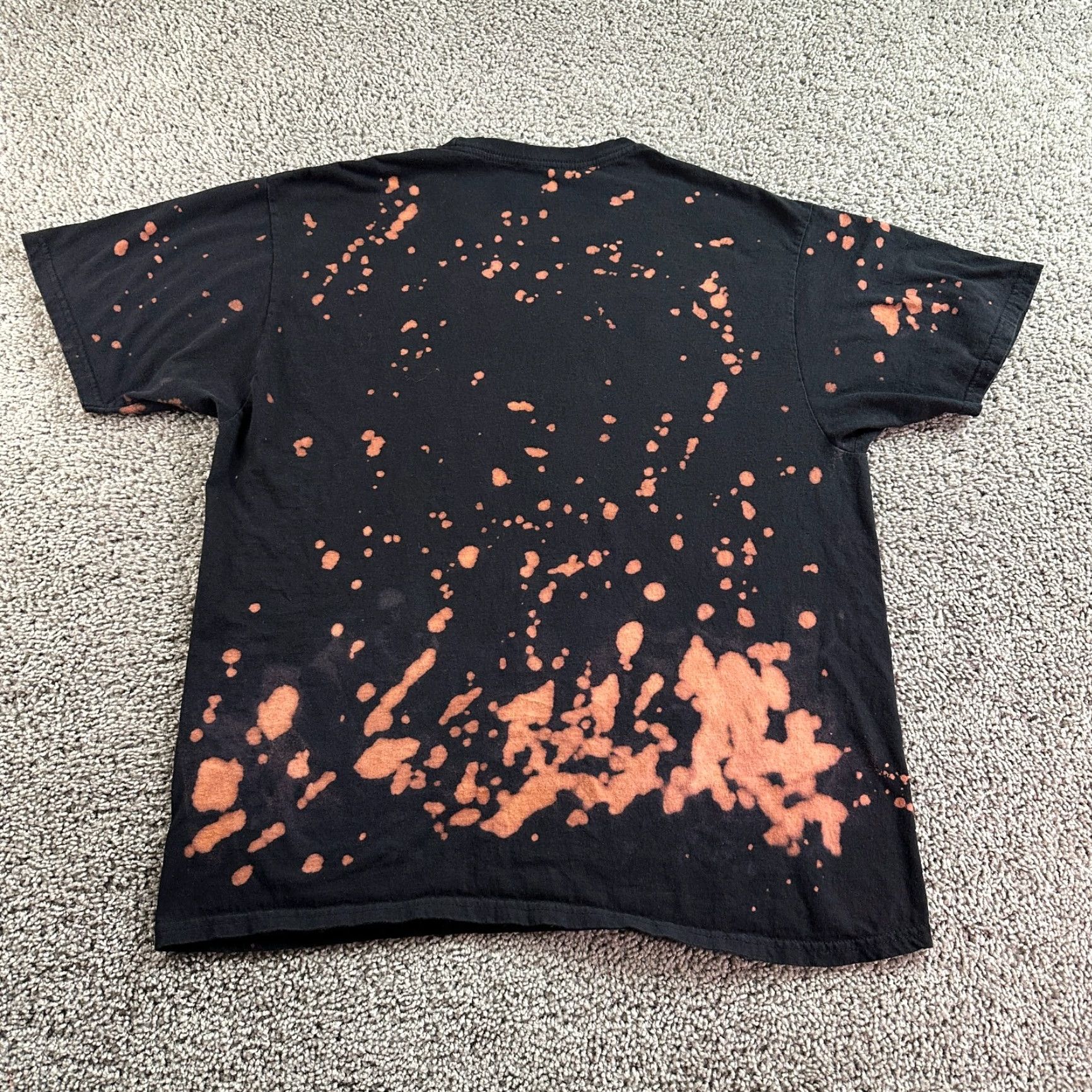 Vintage Spiderman Shirt Mens Extra Large Black Red Tie Dye Cotton Casual Marvel Size US XL / EU 56 / 4 - 6 Thumbnail
