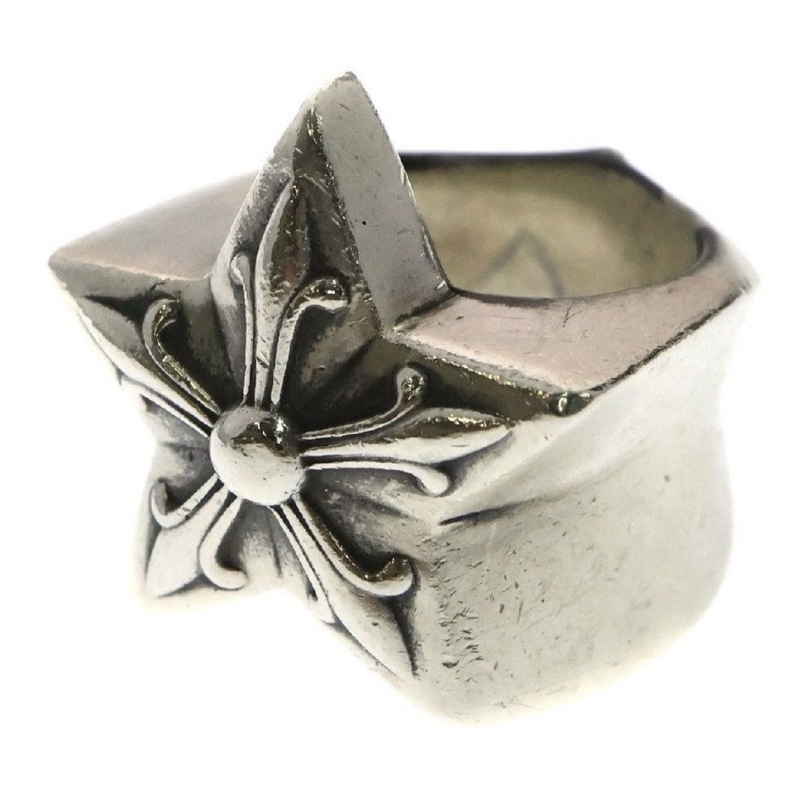 Chrome Hearts CHROME HEARTS Large Star Silver Ring Size ONE SIZE - 1 Thumbnail