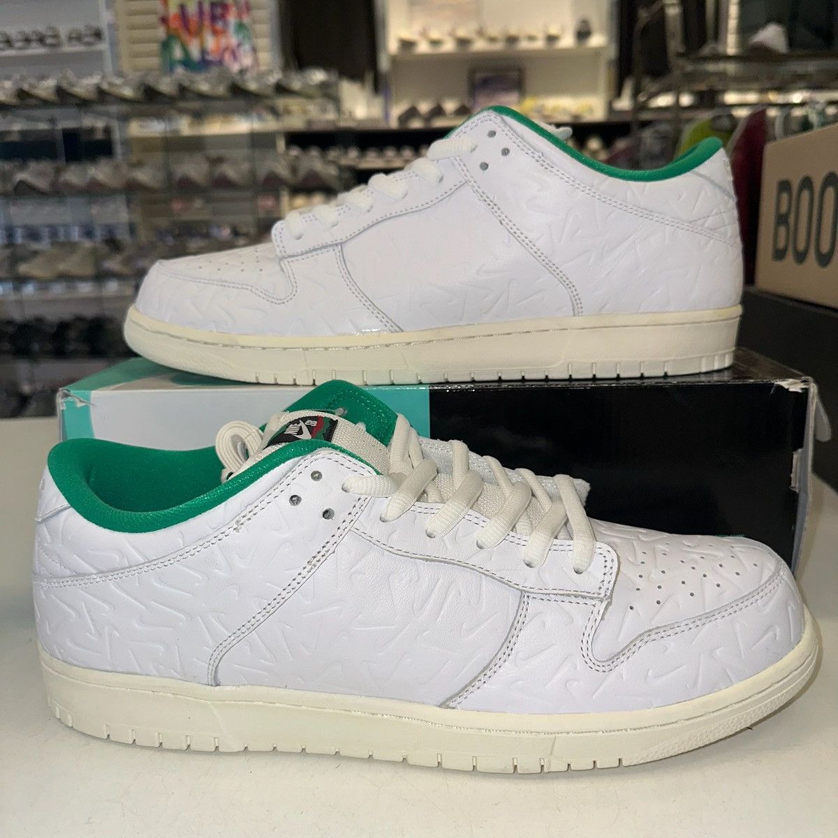 Nike Size 14 - Nike SB Dunk Low 'Ben-G Lucid Green' (CU3846-100) Size US 14 / EU 47 - 1 Thumbnail