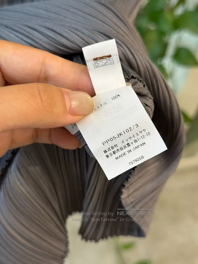 Issey Miyake Issey Miyake Dark Gray Sleeveless Tank Top Size L / US 10 / IT 46 - 4 Thumbnail