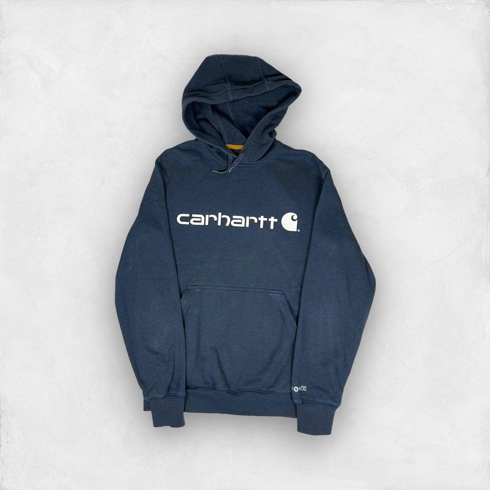Carhartt Carhartt Force Men's Blue Delmont Signature Graphic Hoodie S Size US S / EU 44-46 / 1 - 1 Thumbnail