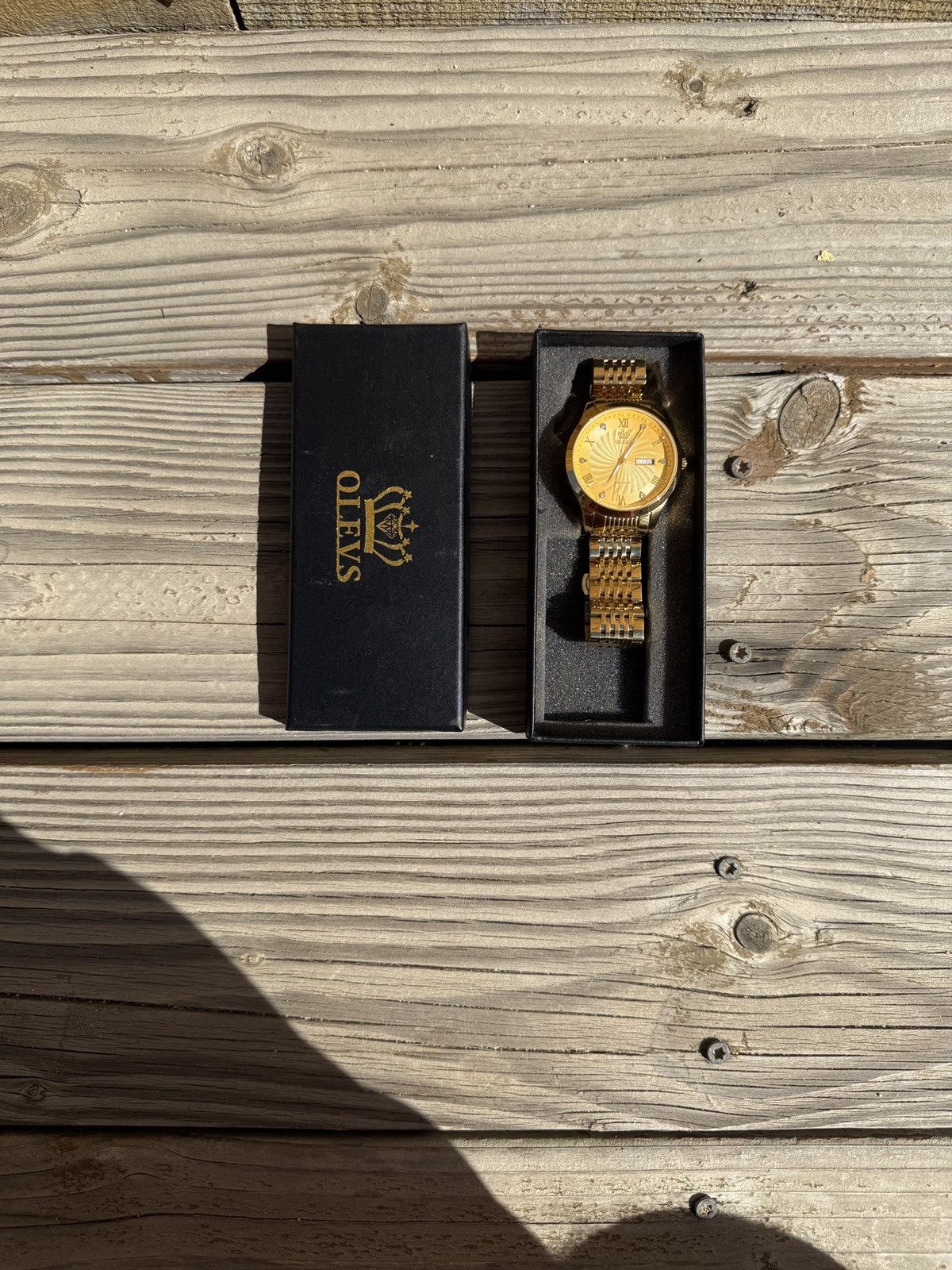Other OLEVS GOLD WATCH Size ONE SIZE - 2 Thumbnail