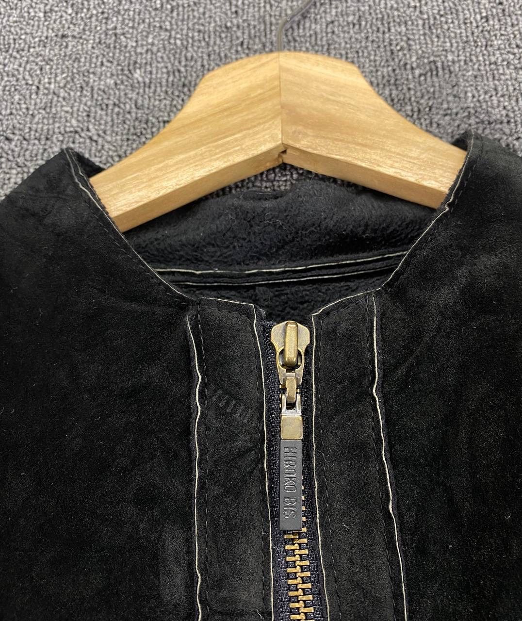 Hiroko Koshino Homme Vintage Hiroko Bis by Hiroko Koshino Leather Jacket Size S / US 4 / IT 40 - 9 Thumbnail