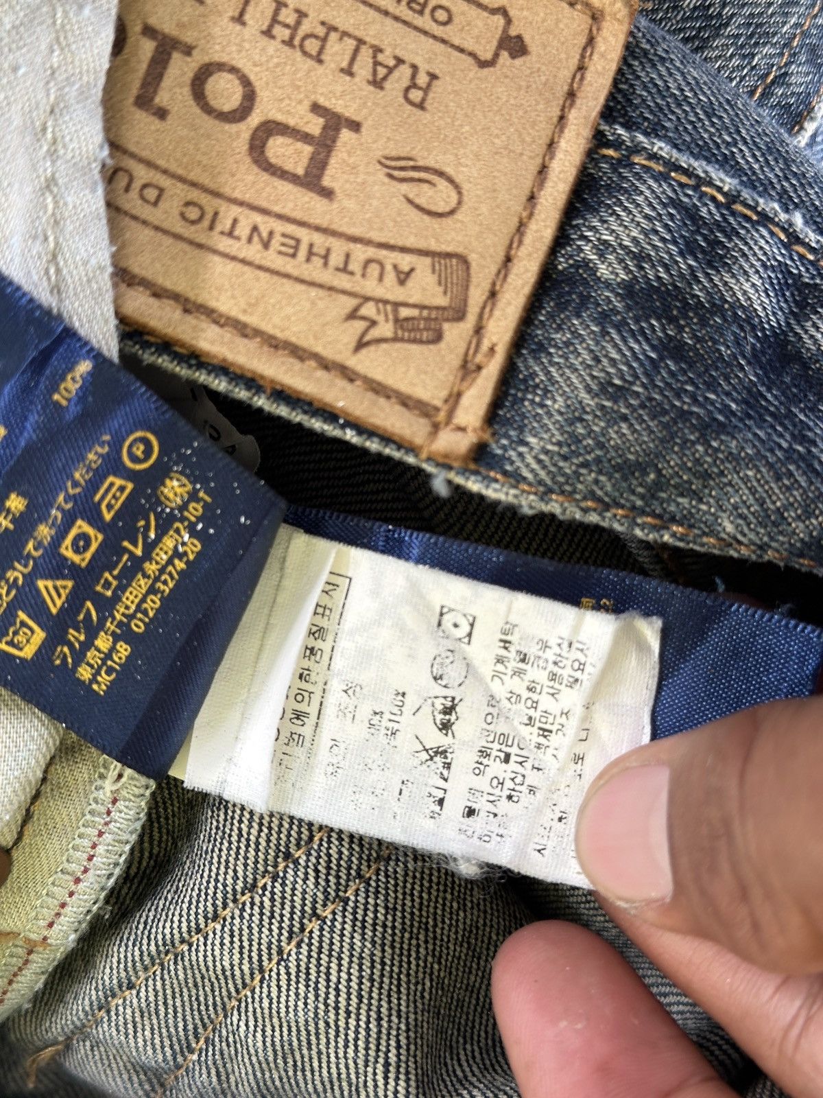 Polo Ralph Lauren Distress Polo Ralph Lauren Three Qtr 32x34 Size US 32 / EU 48 - 15 Thumbnail