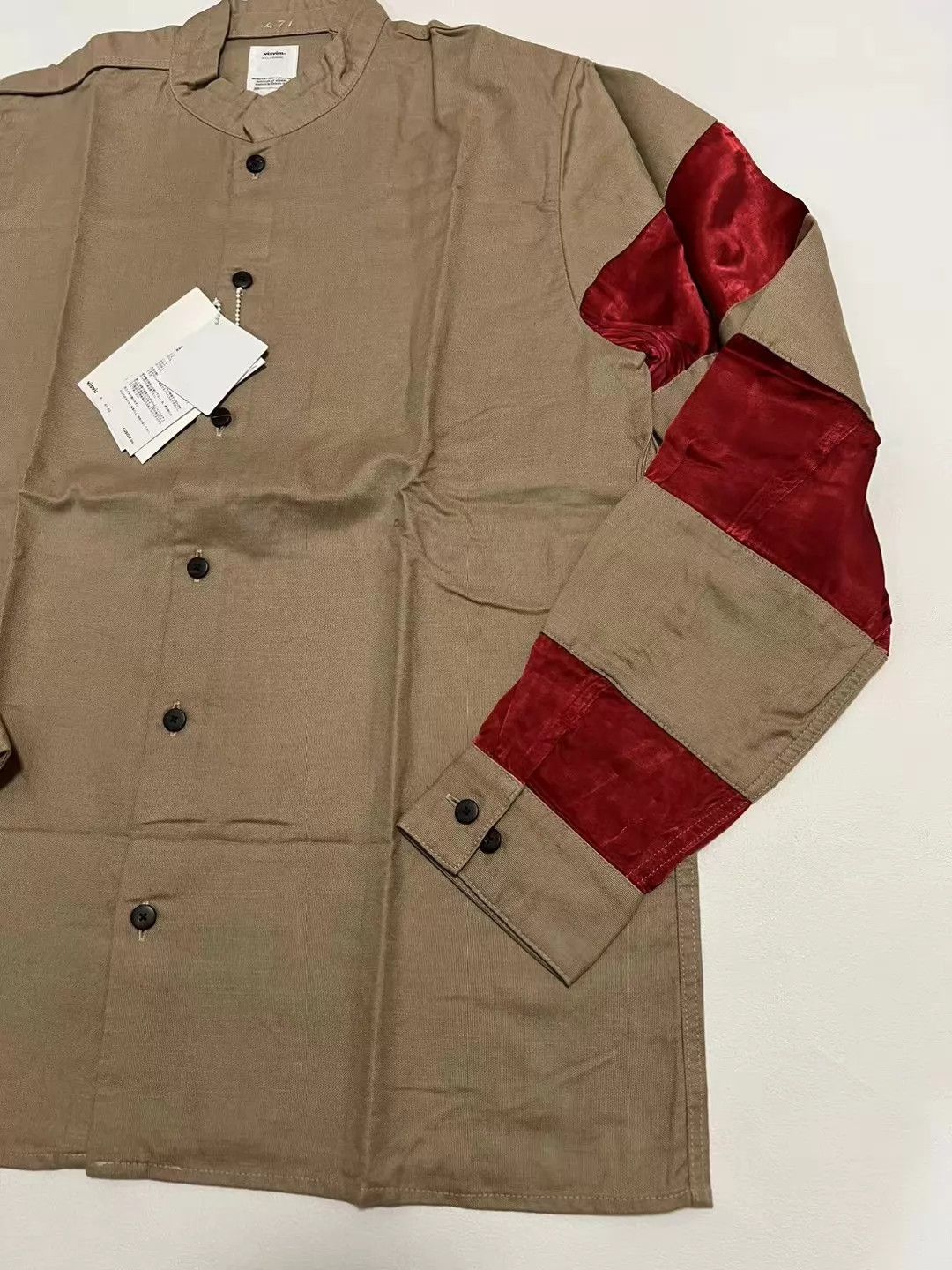 Visvim VISVIM 20SS TRIPLE CROWN L/S Shirt Beige 3 Striped Size US L / EU 52-54 / 3 - 3 Thumbnail