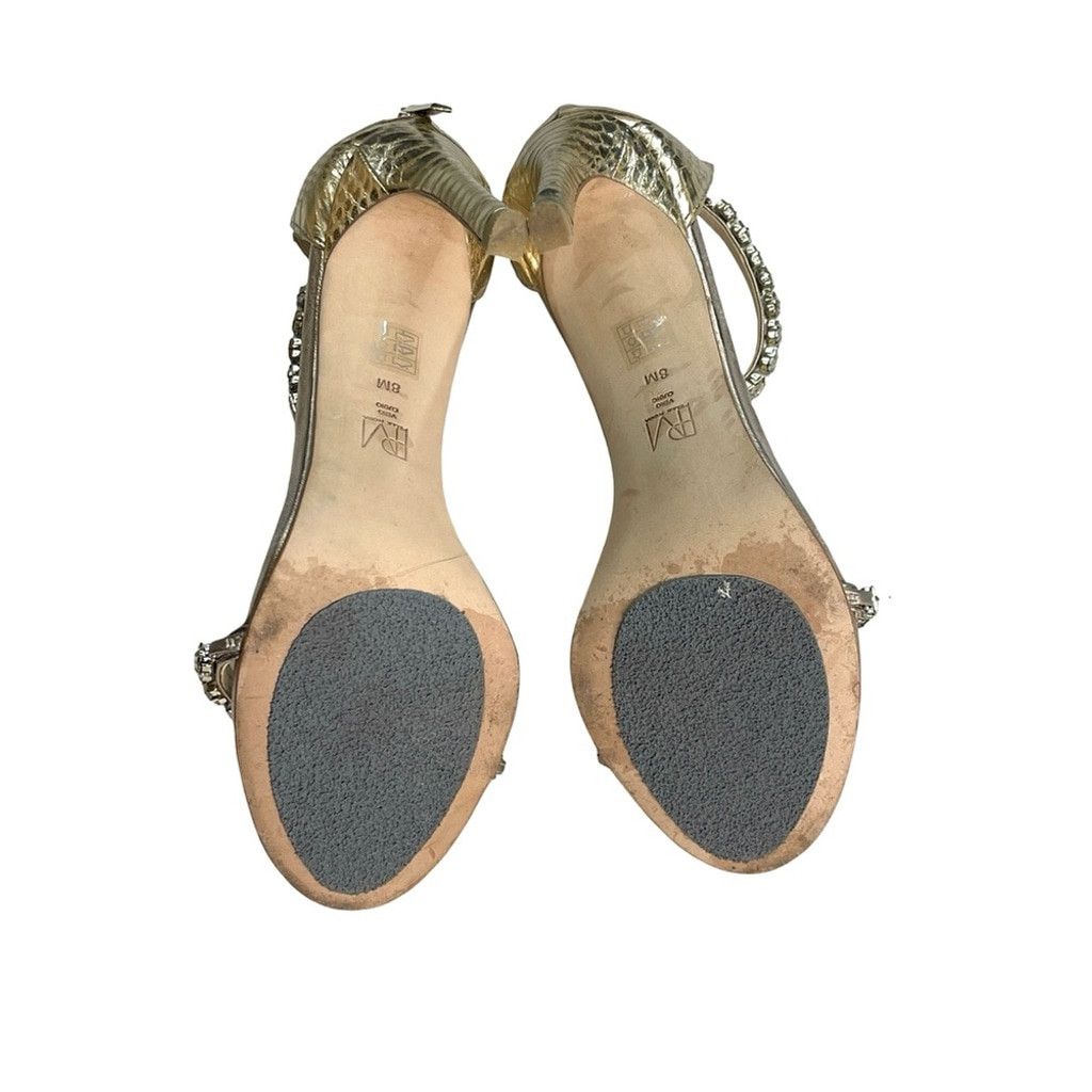 Pelle Moda Pelle Moda Frisk Embellished In Snake and Gold Size 8M Size US 8 / IT 38 - 5 Thumbnail