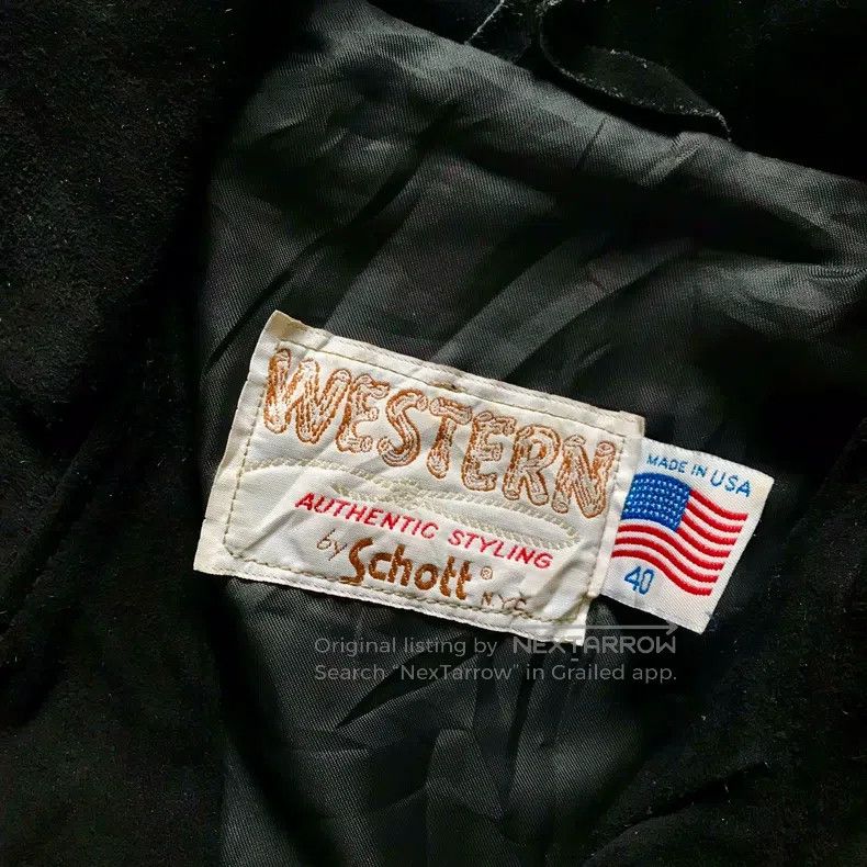 Schott Schott The first year of Mexican fringe fleece heavy jacke Size US XXS / EU 40 - 5 Thumbnail