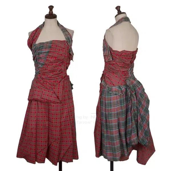 Comme des Garcons Comme Des Garcons Red Vintage Camo Pattern Dress Size S / US 4 / IT 40 - 1 Thumbnail