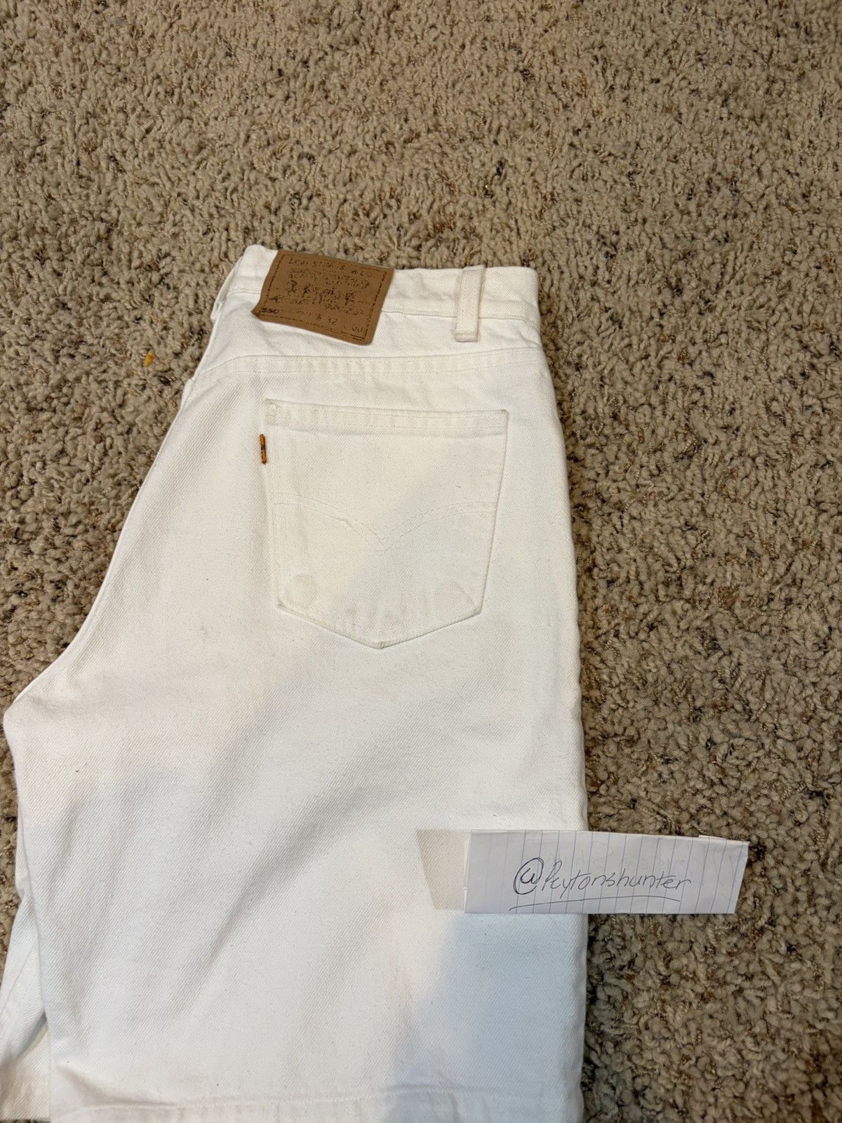 Levi's Levi 550 Orange Label Jorts Size US 32 / EU 48 - 2 Thumbnail