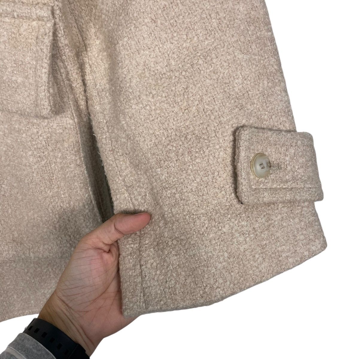 Marithe + Francois Girbaud Marithe Francoise Girbaud Wool Jacket Size M / US 6-8 / IT 42-44 - 13 Thumbnail
