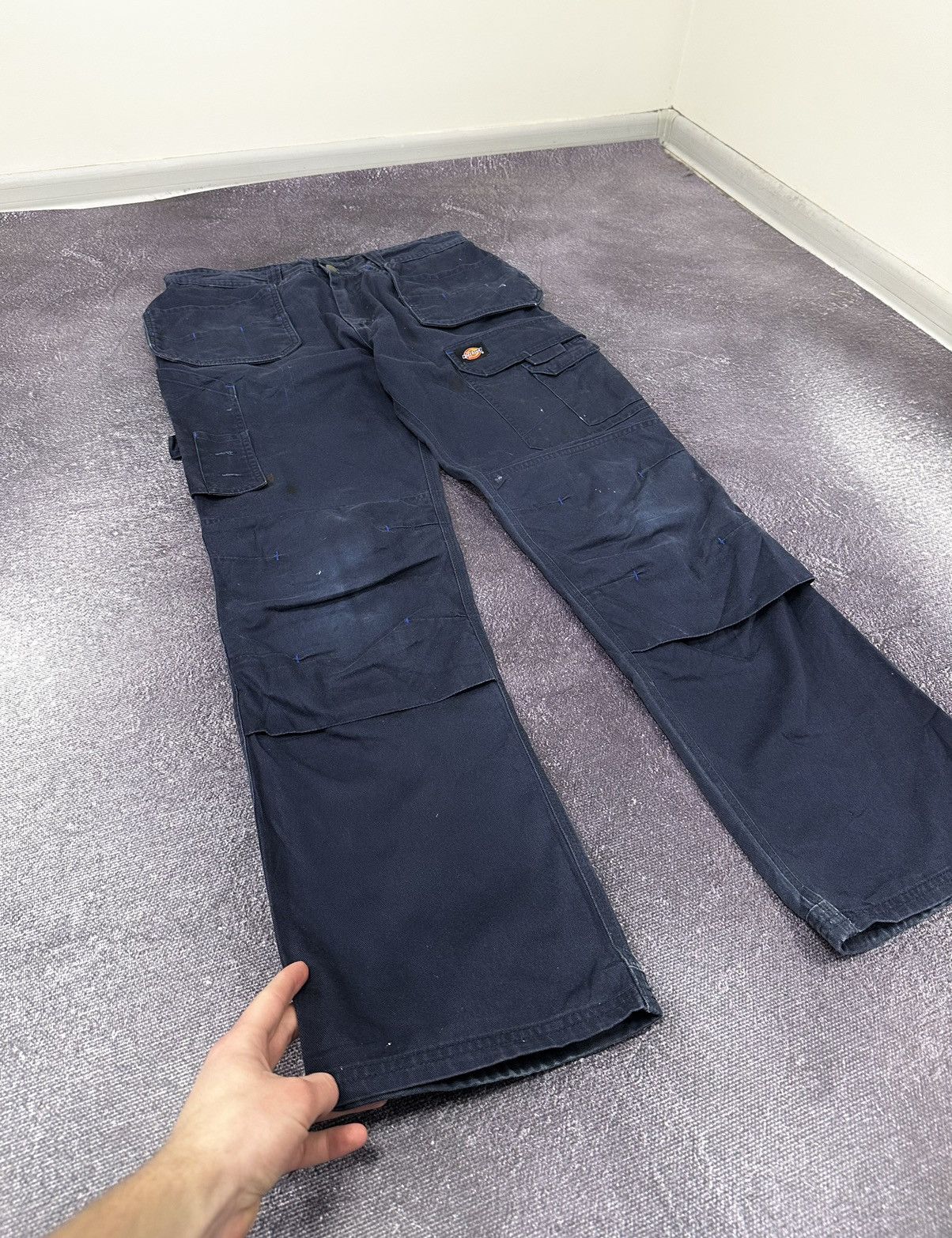 Dickies Vintage Dickies Double Knee Carpenter Cargo USA Work Pants Size US 34 / EU 50 - 3 Thumbnail