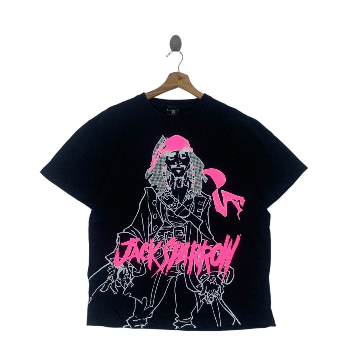 Caribbean MOVIE JACK SPARROW Pirates Of Caribbean’s Tee Shirt Top F Size L / US 10 / IT 46 - 1 Thumbnail