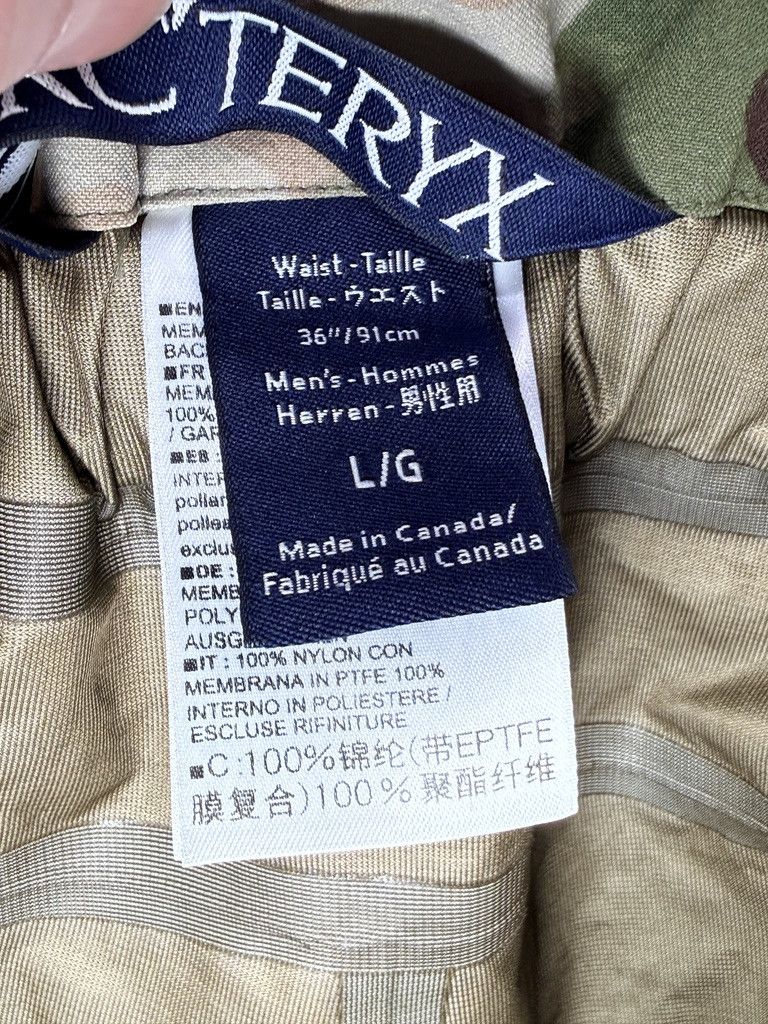 Arc'teryx ARCTERYX LEAF Alpha Gen 2 Multicam Gore Tex Pro Bib Pant Size US 36 / EU 52 - 14 Thumbnail