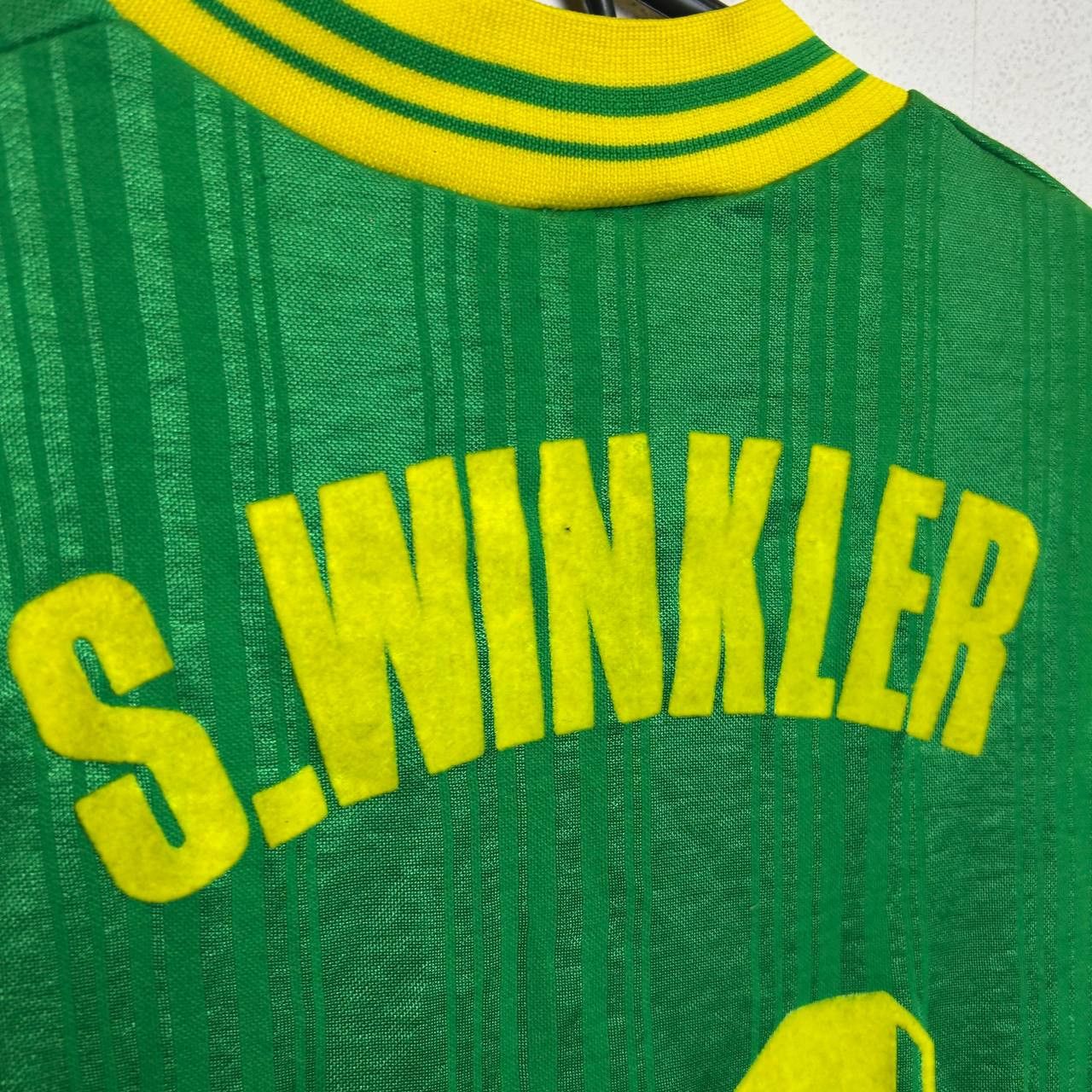 Erima Vintage 90s Erima 21 S.Winkler player soccer jersey Size US L / EU 52-54 / 3 - 11 Thumbnail
