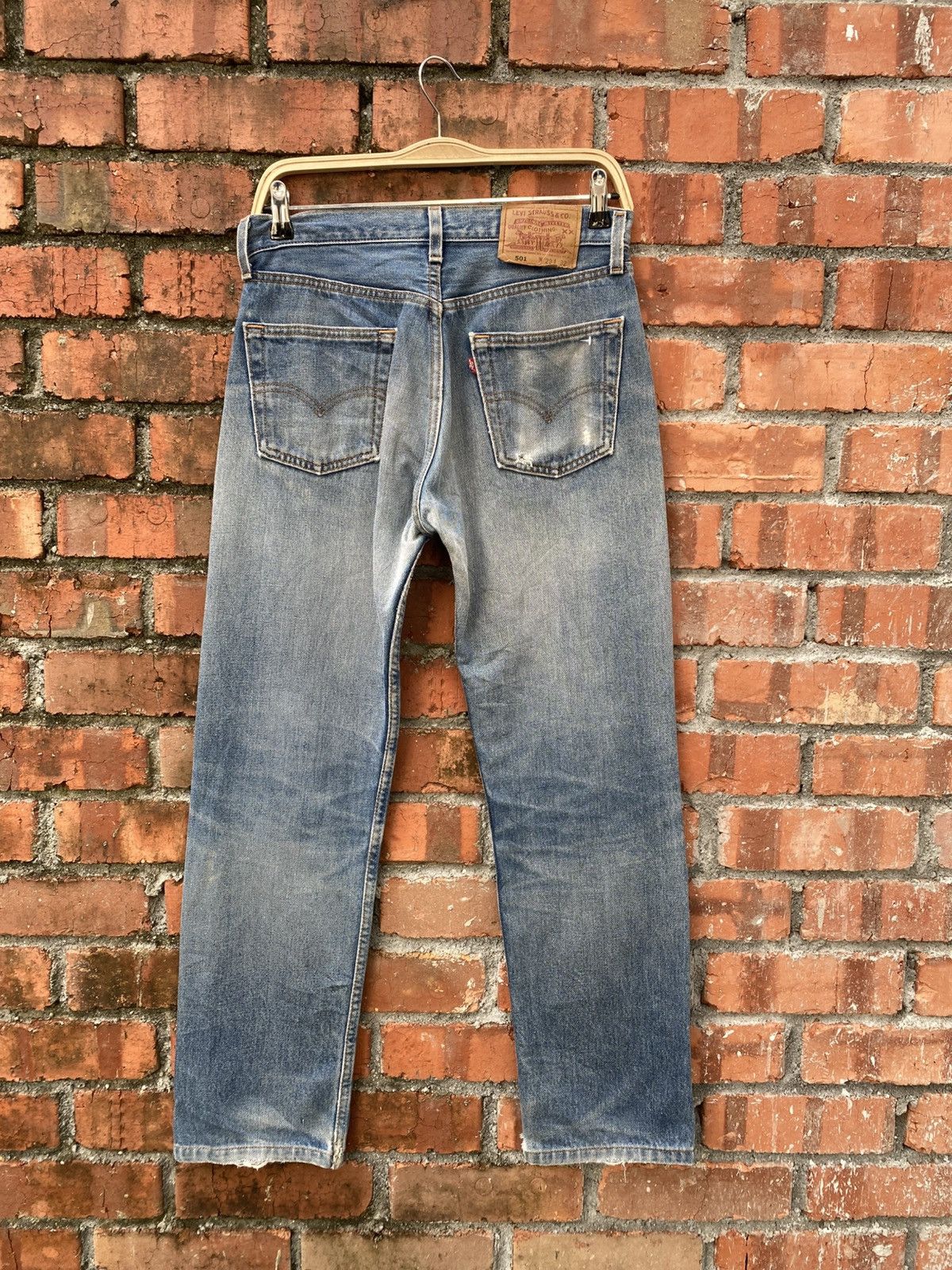 Levi's × Levi's Vintage Clothing × Vintage W30x29 Vintage levi's 501 made in USA Faded Size US 30 / EU 46 - 2 Thumbnail