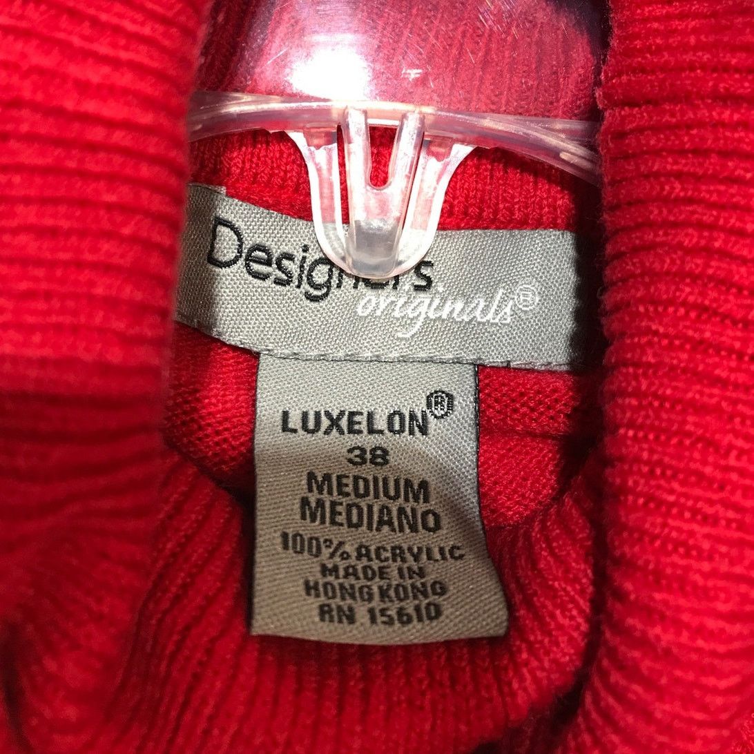 Other Designers Originals Red Cowl Neck Sleeveless Sweater M Size M / US 6-8 / IT 42-44 - 3 Thumbnail