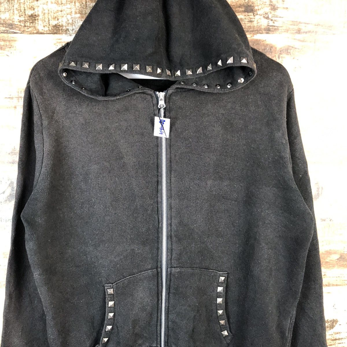 Japanese Brand Cutie Beauty spike Black sweater Hoodie #A2464 Size US M / EU 48-50 / 2 - 5 Thumbnail