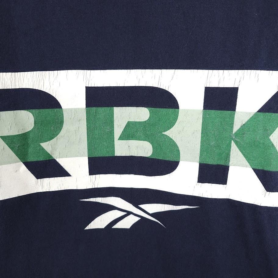 Vintage Vintage Reebok T Shirt Mens Size Large Blue 90s Mega Logo Size US L / EU 52-54 / 3 - 4 Thumbnail
