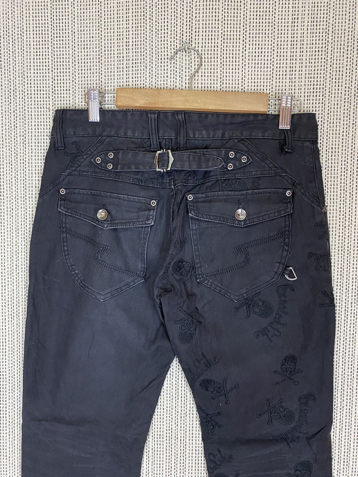 semanticdesign ‼️SEMANTIC DESIGN DENIM SKULL DESIGN GOTHIC STYLE ‼️ Size US 32 / EU 48 - 10 Thumbnail