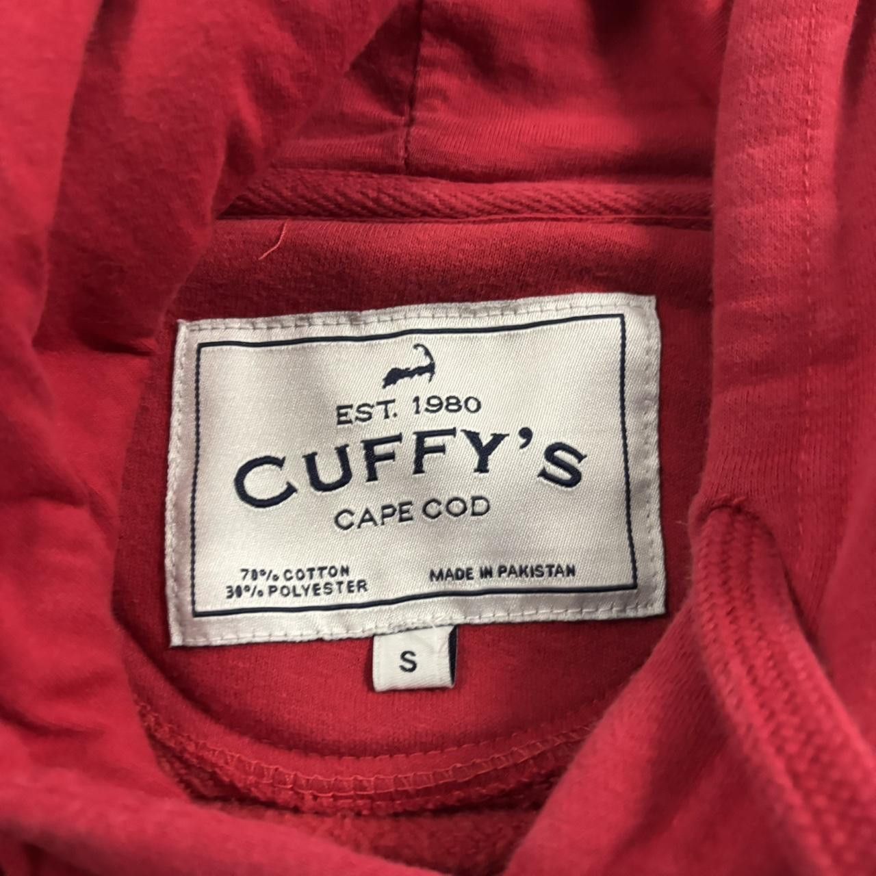 Vintage Crazy Vintage Y2K/2000s Red Cape Cod Streetwear Hoodie! Size S Size US S / EU 44-46 / 1 - 6 Thumbnail