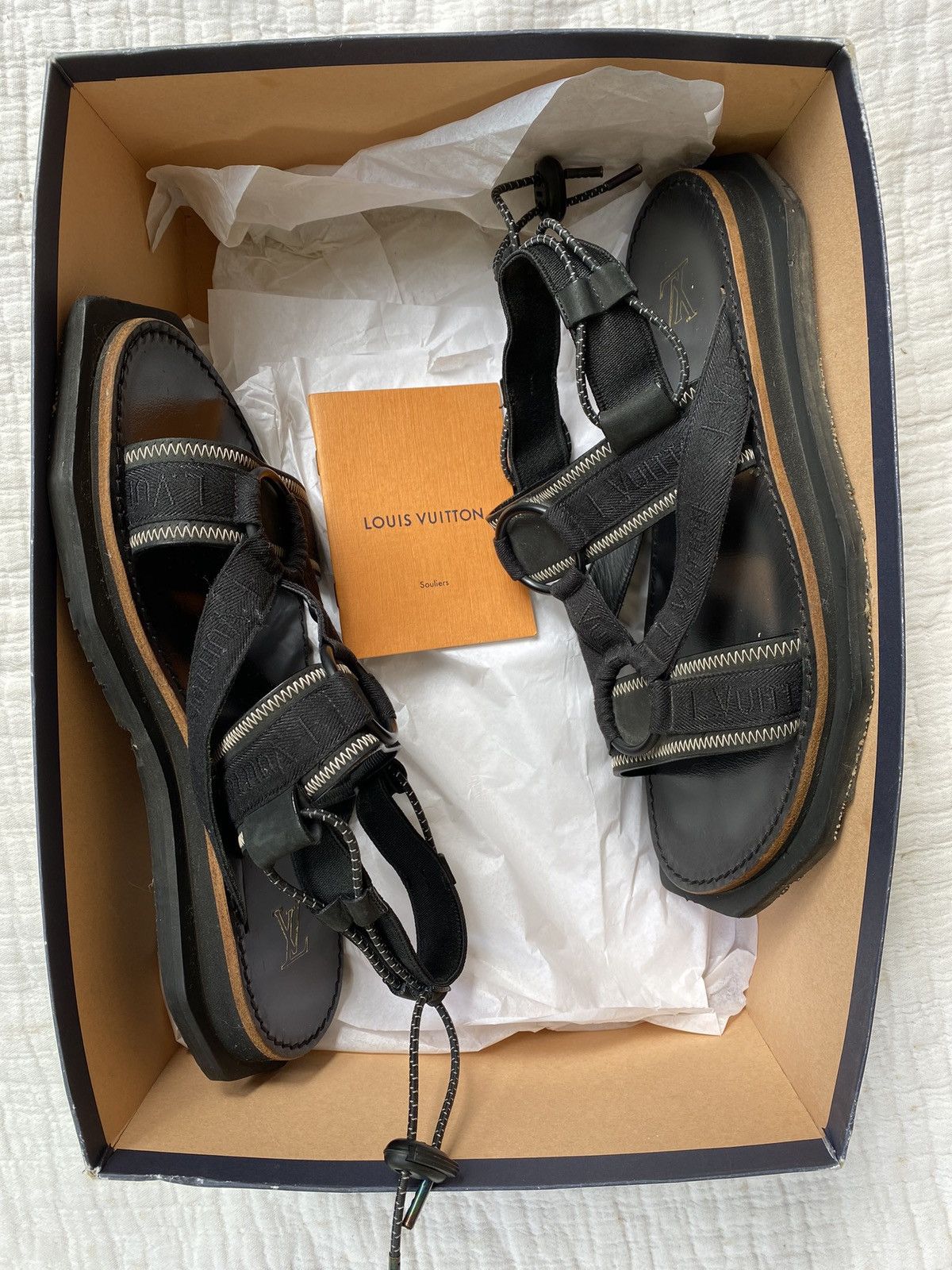 Kim Jones × Louis Vuitton SS17 Bondage Seditionaries sandals Size US 7 / EU 40 - 4 Thumbnail