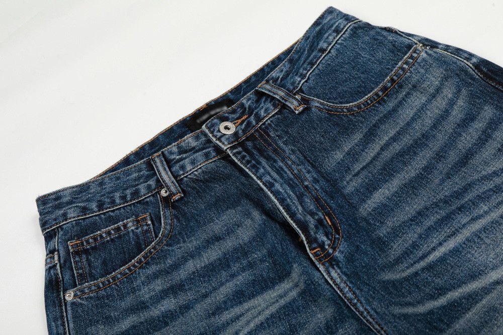 Vintage Retro street style punk distressed washed jeans Size US 32 / EU 48 - 3 Thumbnail