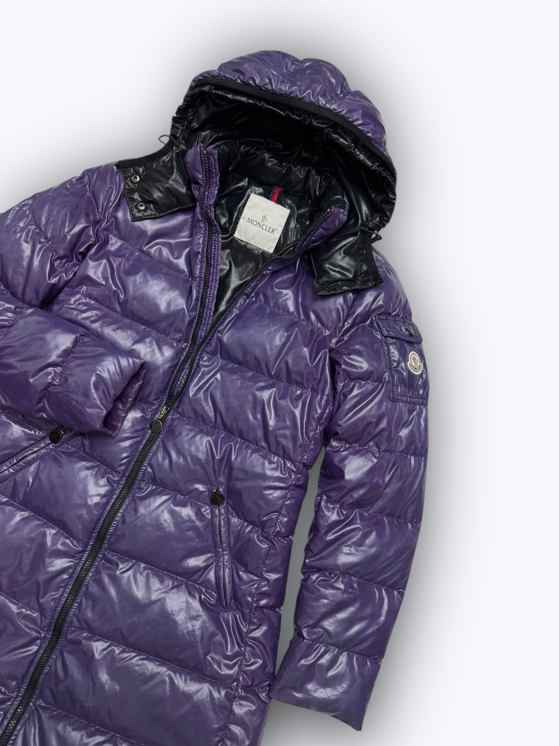 Moncler MOKA long down coat Size M / US 6-8 / IT 42-44 - 2 Thumbnail