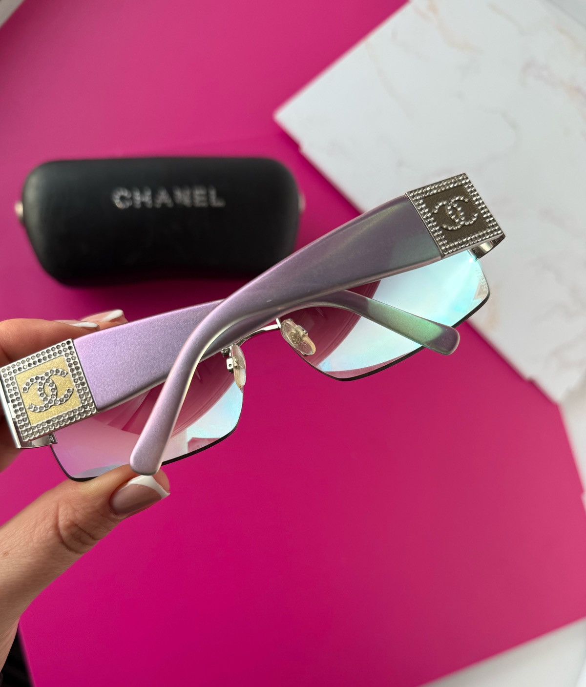 Chanel Chanel rate vintage sunglasses 4095-B Size ONE SIZE - 18 Thumbnail