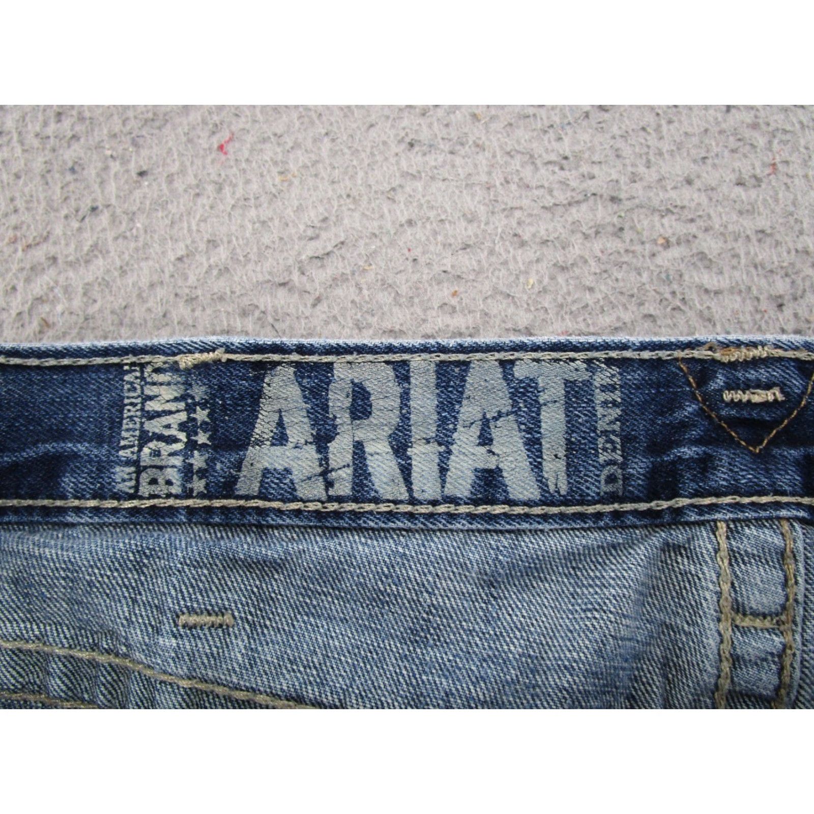 Ariat Ariat Jeans Mens Size 40x32 Blue M4 Low Rise Boot Bootcut Western Workwear Jeans Size US 40 / EU 56 - 4 Thumbnail