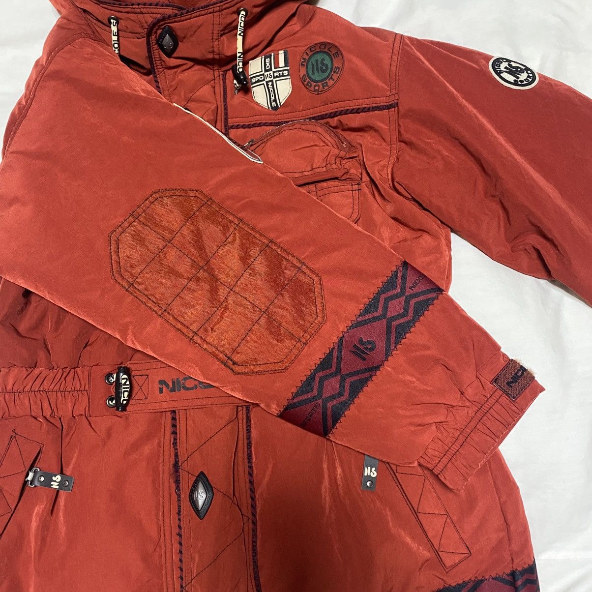Japanese Brand Nicole Sports “Ski Team” Technical Jacket — Made in Japan Size M / US 6-8 / IT 42-44 - 7 Thumbnail