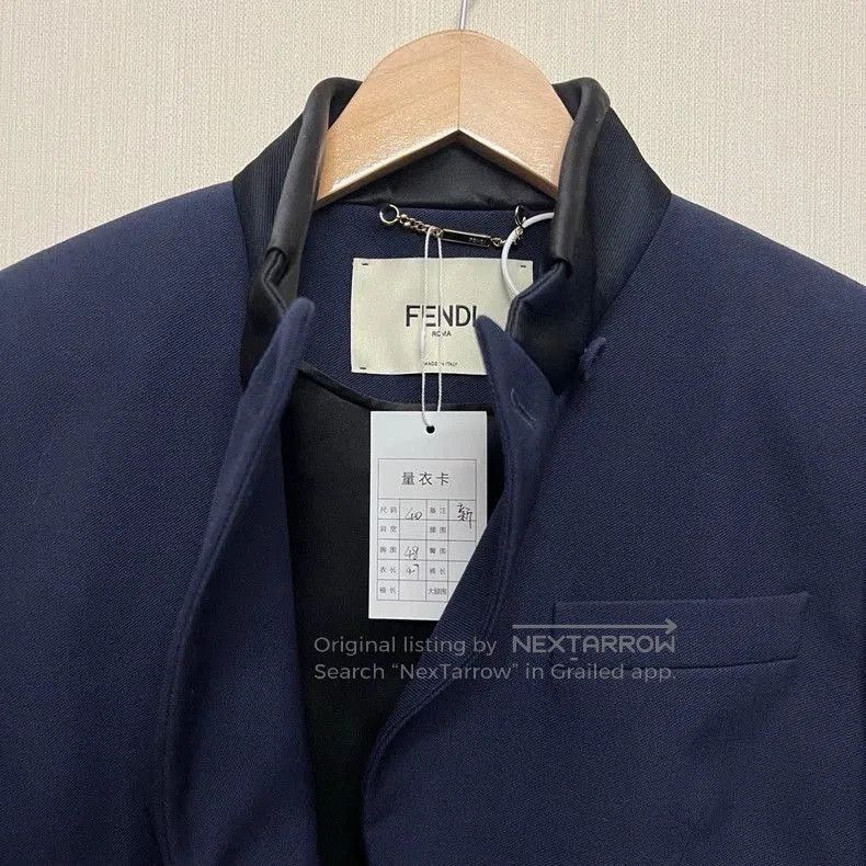 Fendi Fendi Runway Cropped Blazer Jacket. Size US M / EU 48-50 / 2 - 3 Thumbnail
