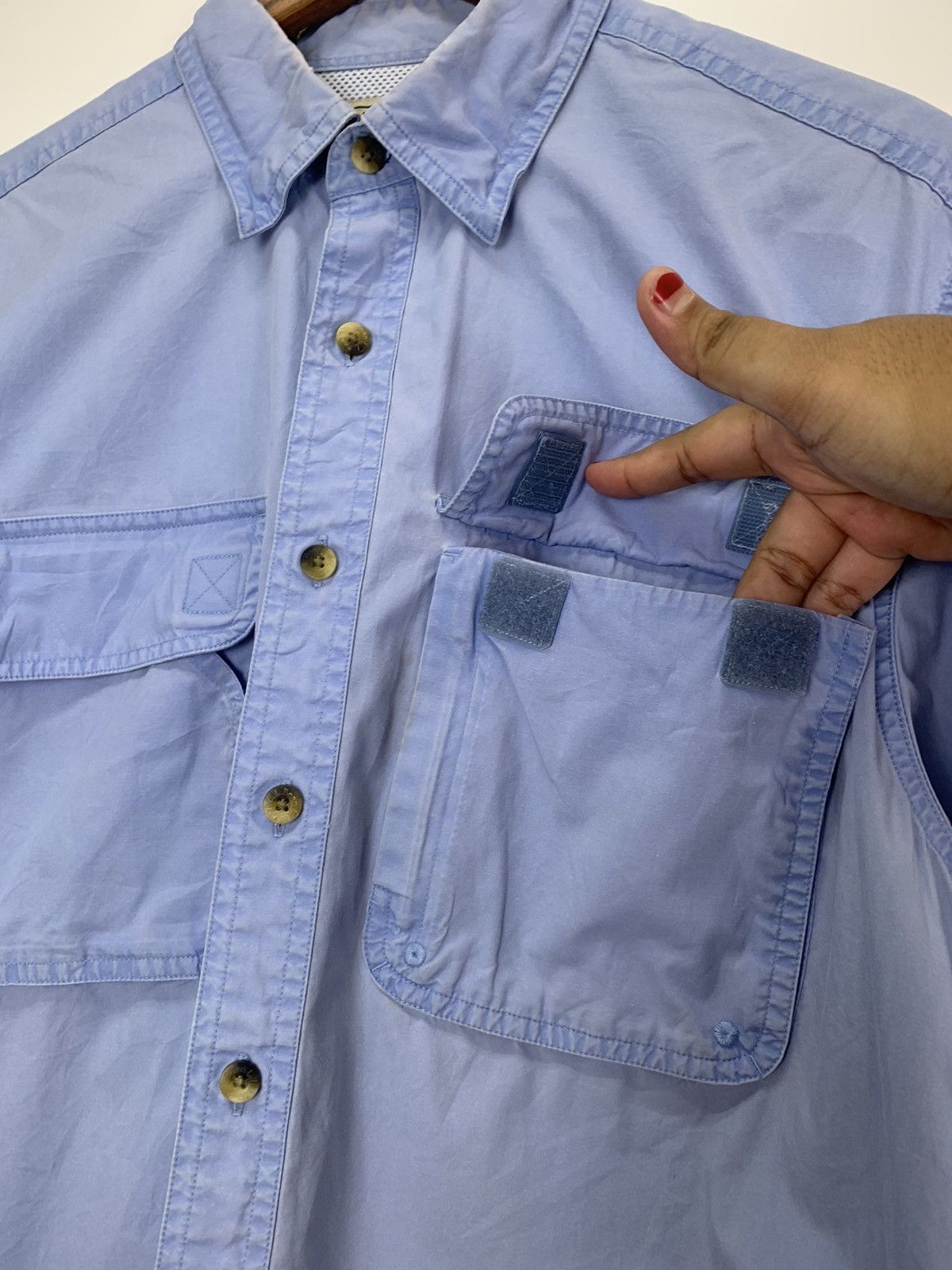 L.L. Bean × Vintage Vintage L.L.Bean Button Up Size US M / EU 48-50 / 2 - 8 Thumbnail