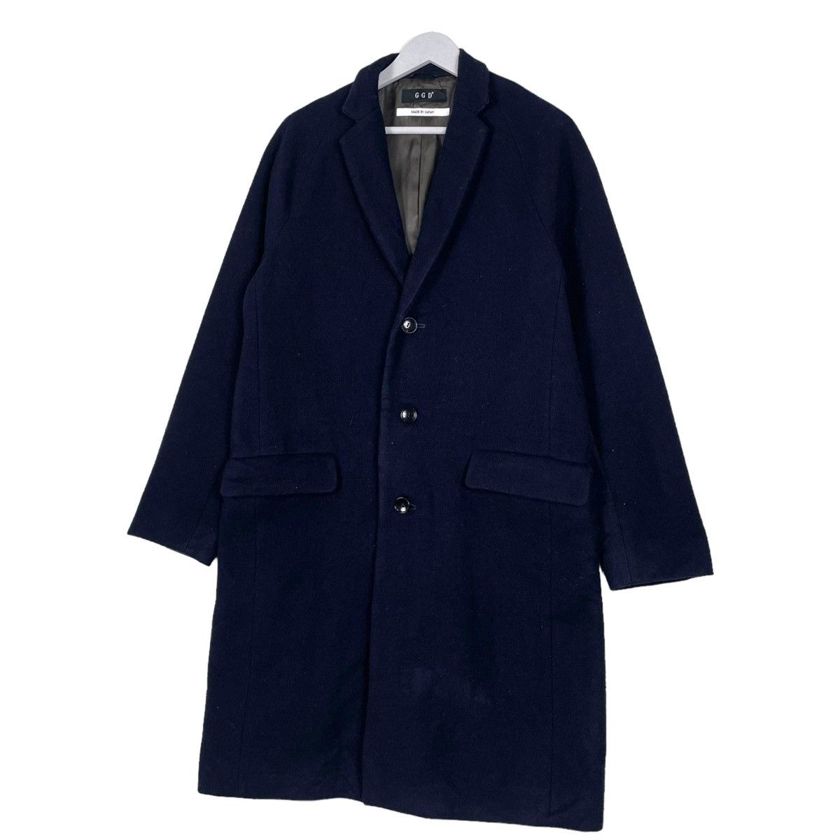 Composition by Kenzo × Japanese Brand 💥GGD JAPAN ARCHIVE NAVY WOOL JACKET Size US M / EU 48-50 / 2 - 2 Thumbnail