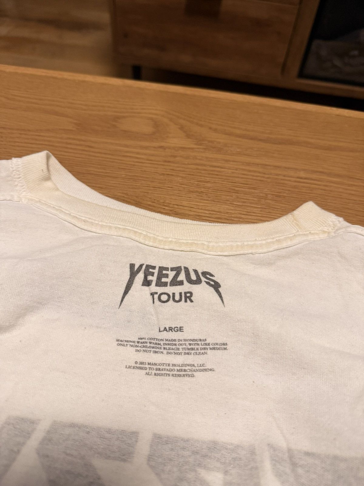 Kanye West Yeezus logo white long sleeve shirt las Vegas kanye west Size US L / EU 52-54 / 3 - 8 Thumbnail