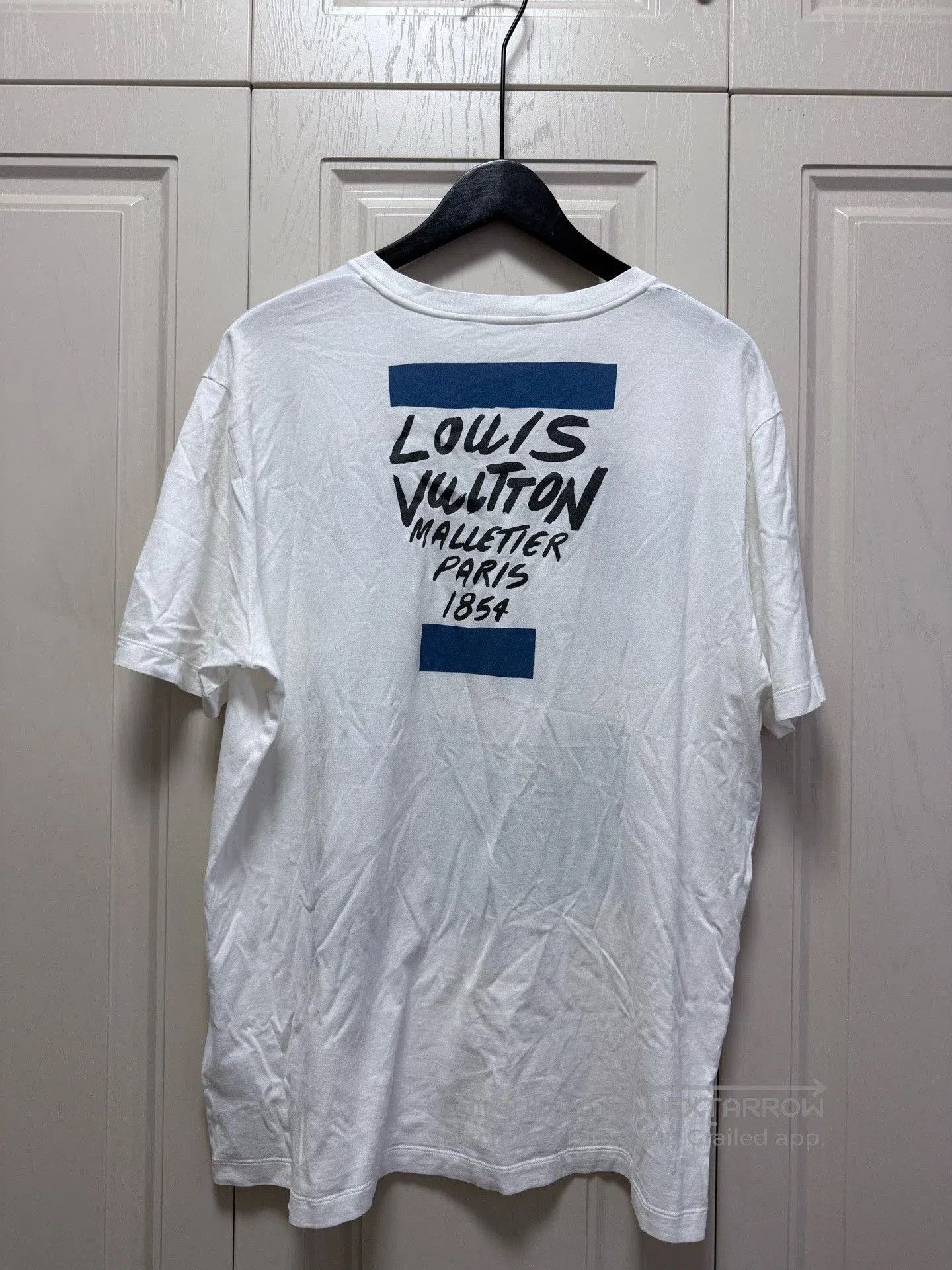Louis Vuitton Louis Vuitton Graffiti Logo Painted T. Size US XL / EU 56 / 4 - 2 Thumbnail