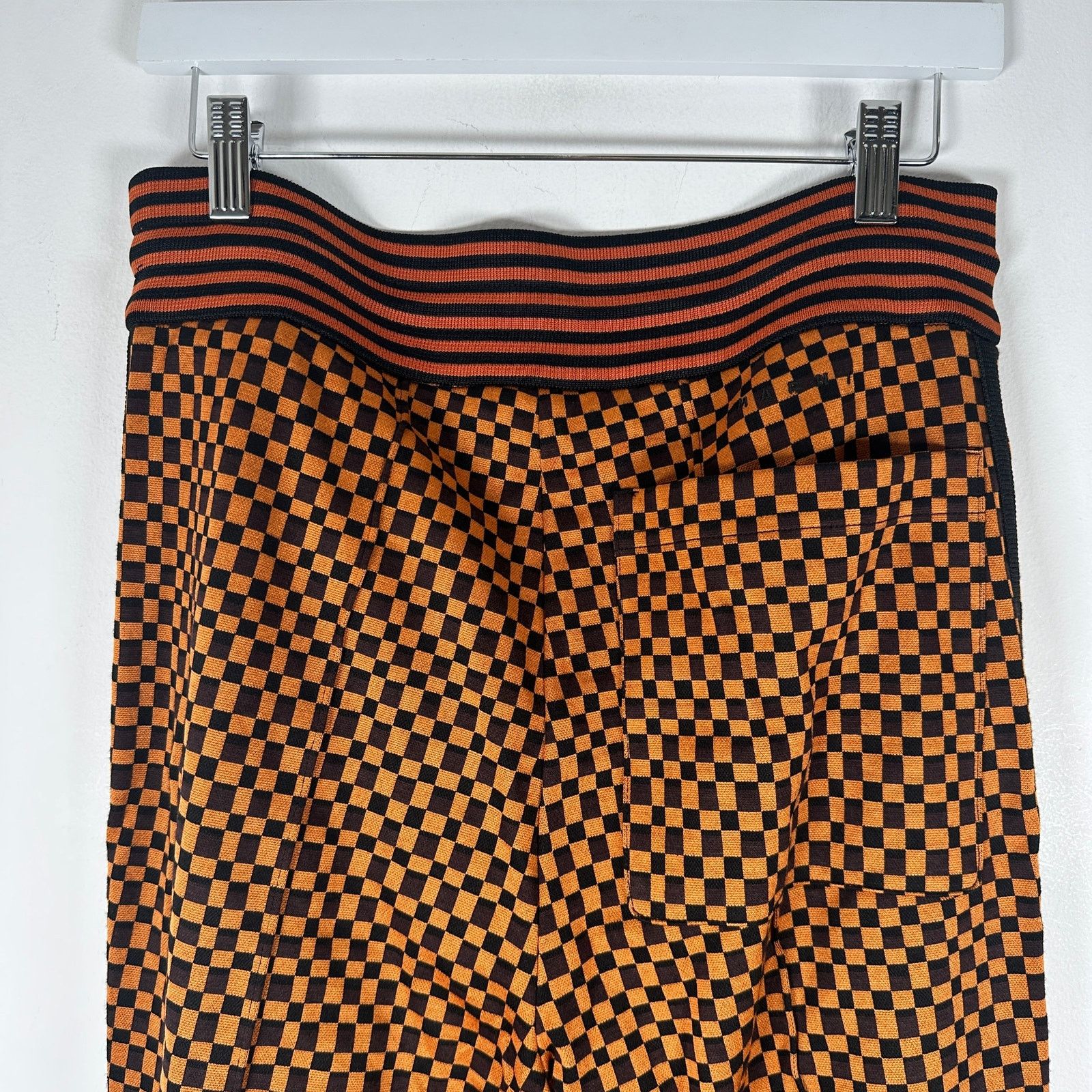 Marni Marni Orange Checkered Lounge Pants Size 48 Size US 32 / EU 48 - 4 Thumbnail