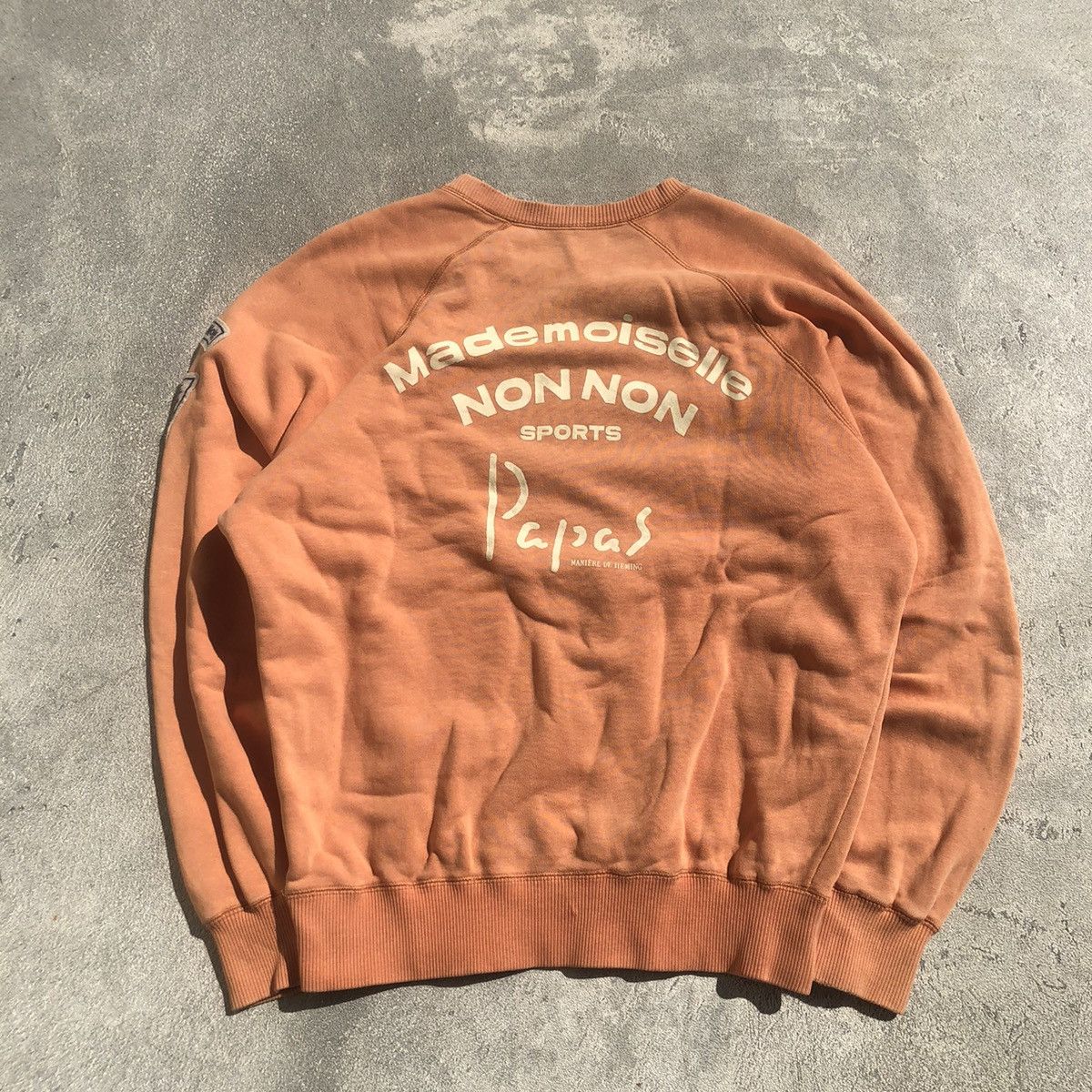 Designer × Issey Miyake × Mademoiselle Non Non Mademoiselle Non Non Issey Miyake Sweatshirt Size US L / EU 52-54 / 3 - 1 Thumbnail