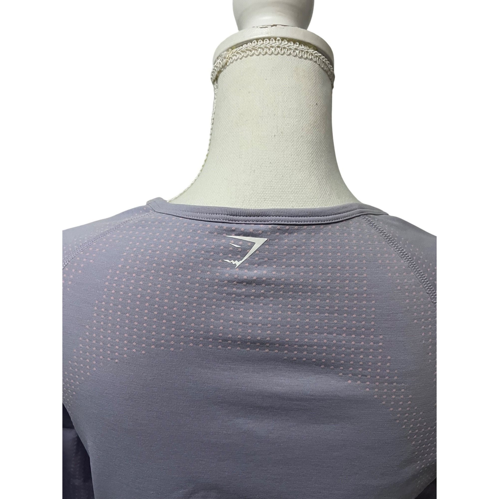 Gymshark Gymshark Vital Seamless 2.0 Womens Long Sleeve Crop Top Shir Size XL / US 12-14 / IT 48-50 - 5 Thumbnail