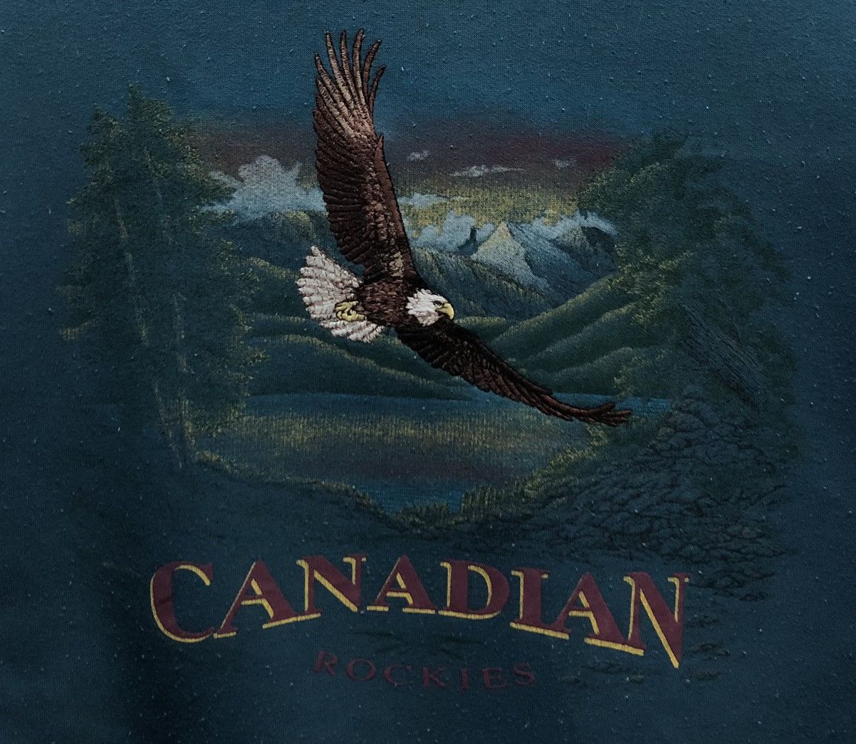 Vintage Vintage Marshlands Canada Rockies Made In Canada Sweatshirt Size US XL / EU 56 / 4 - 3 Thumbnail