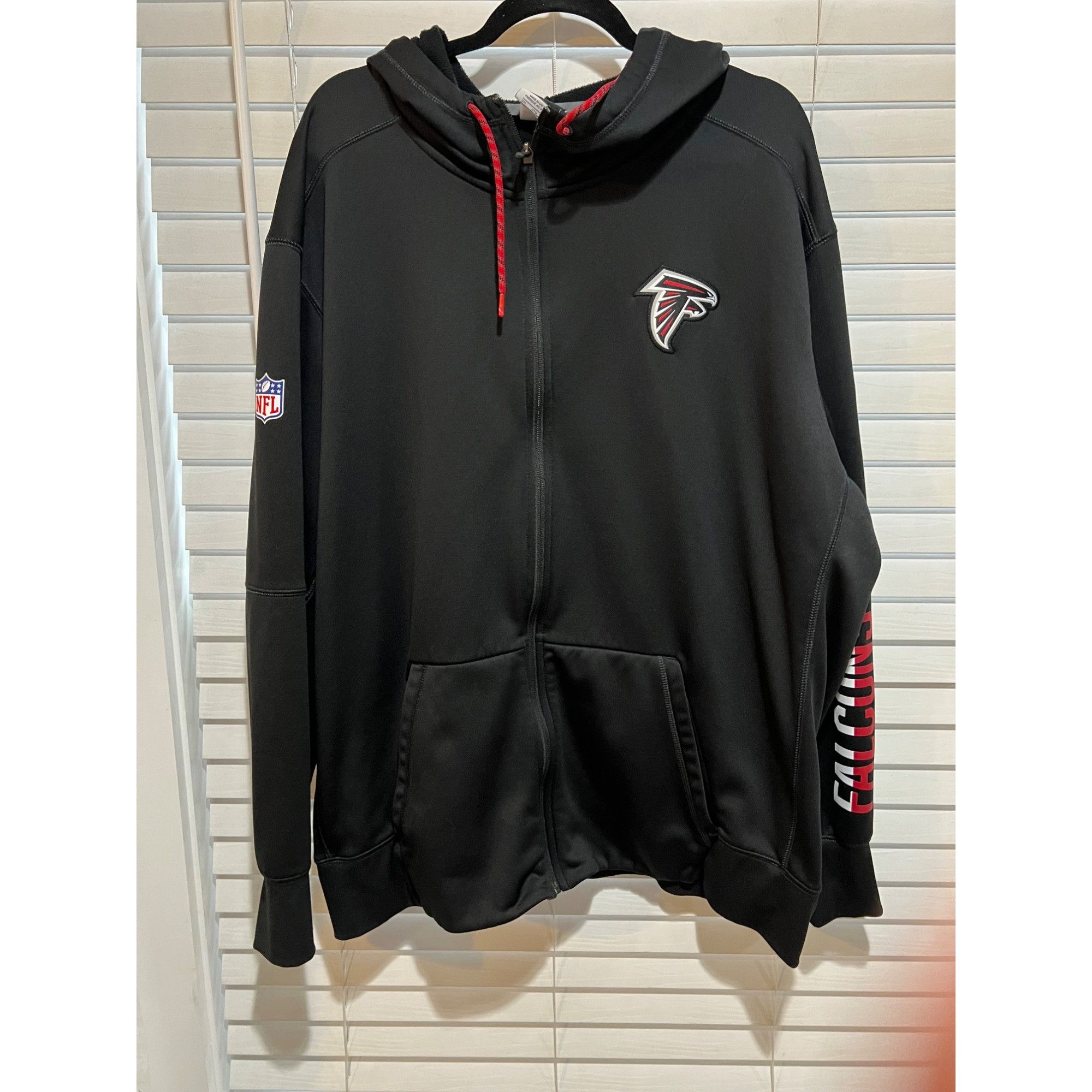Nike Nike Atlanta Falcons Full Zip Jacket - Size 3XL Size US XXL / EU 58 / 5 - 1 Thumbnail